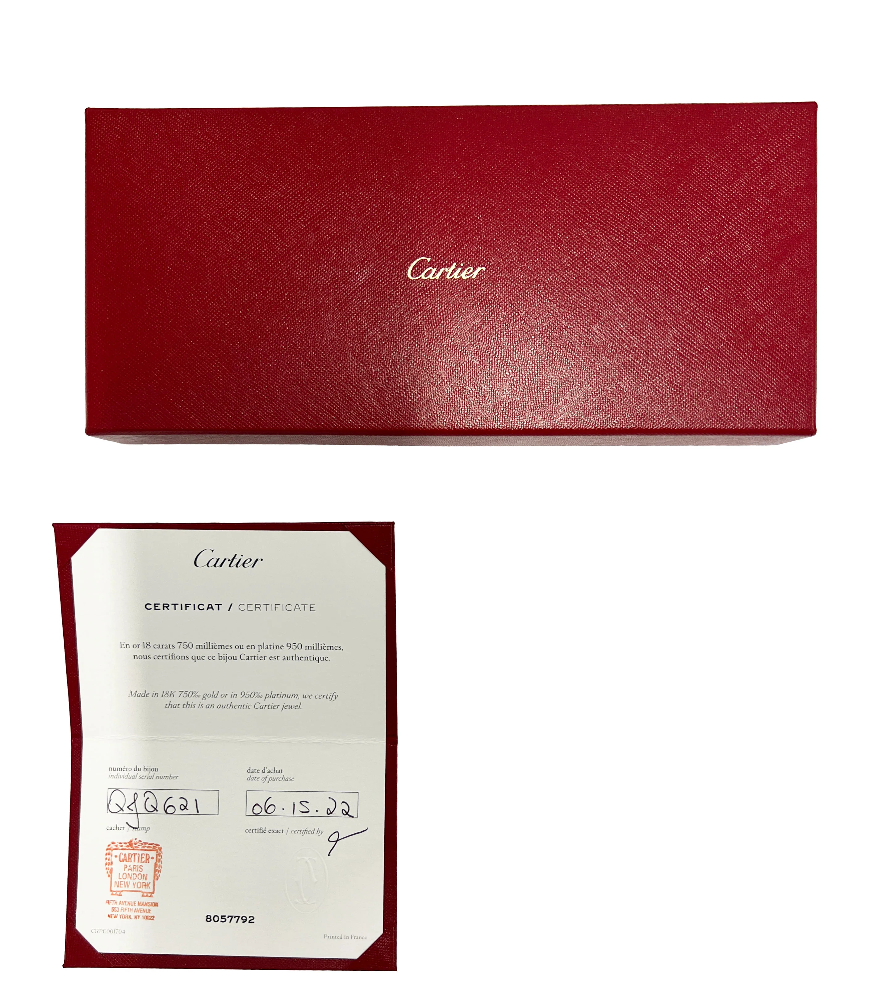 Cartier Love Bracelet On Chain (Yellow Gold) - Image 4