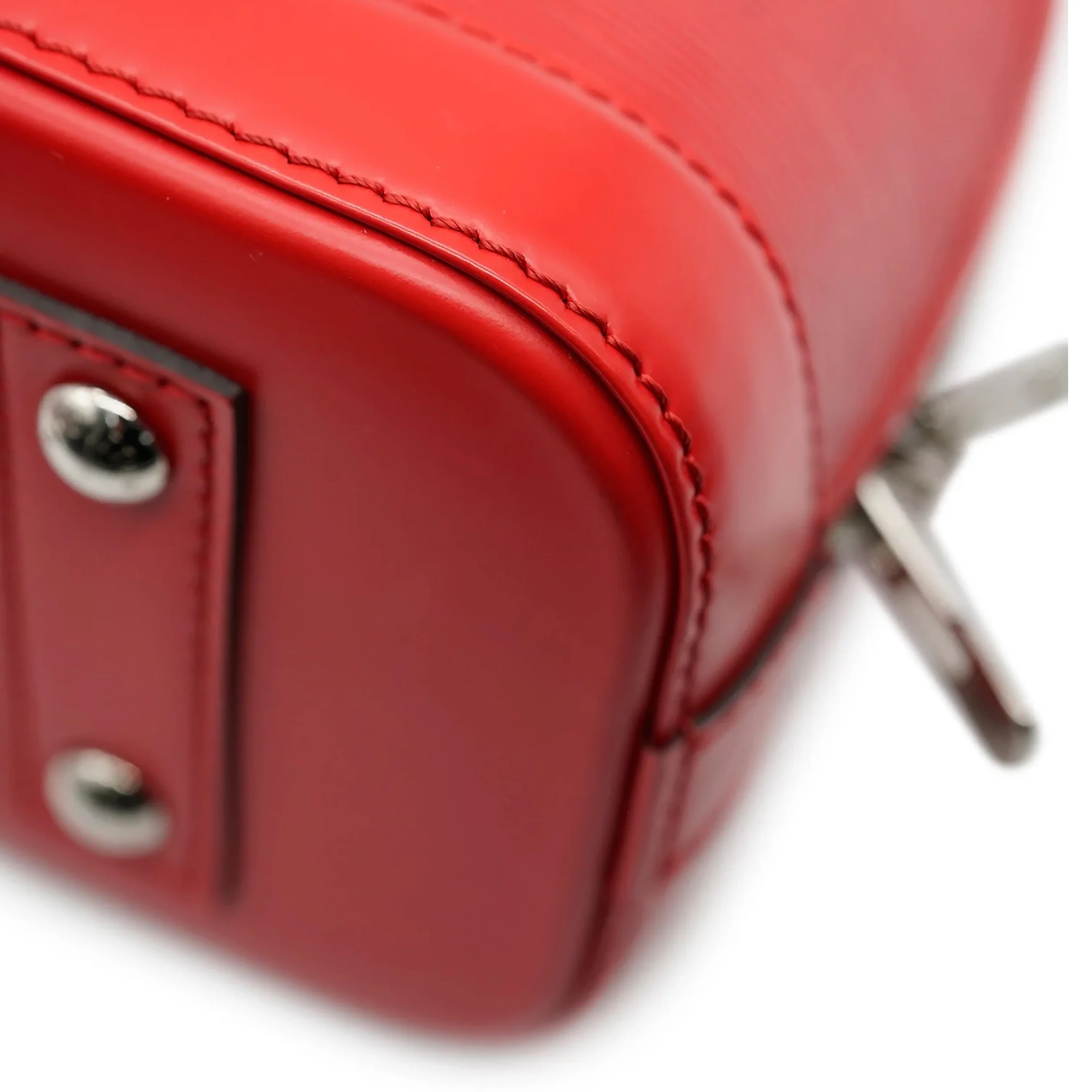 Louis Vuitton Coquelicot Epi Alma BB - Image 6