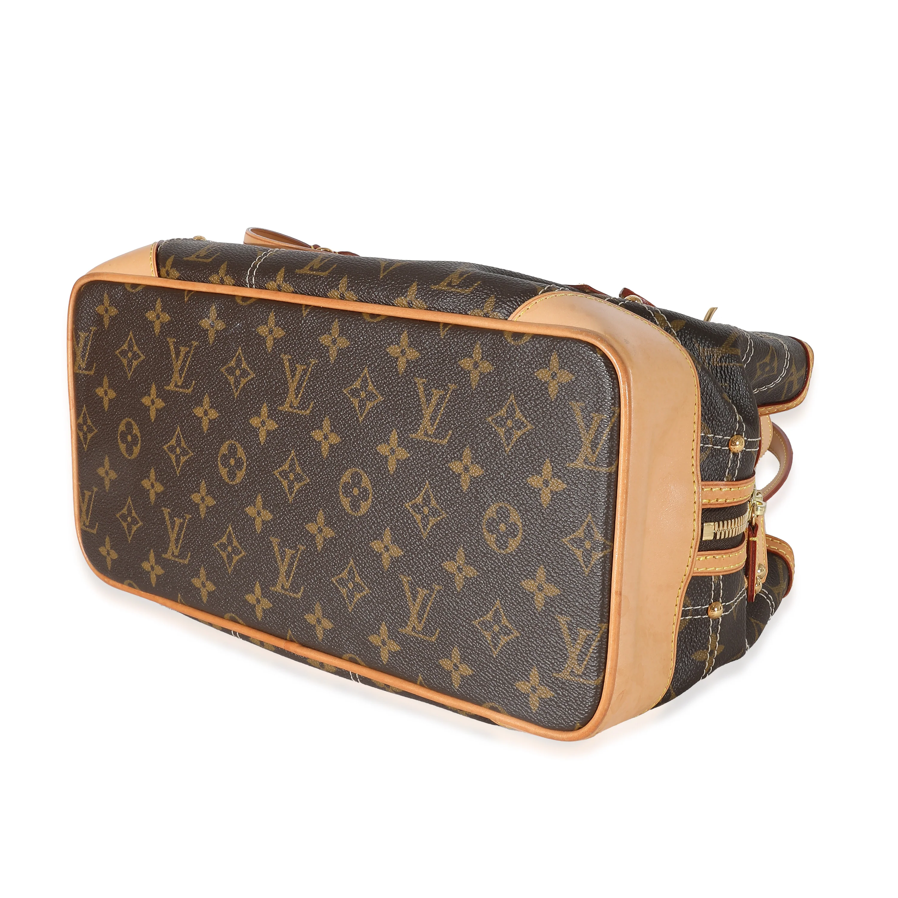 Louis Vuitton Monogram Canvas Riveting Bag - Image 6