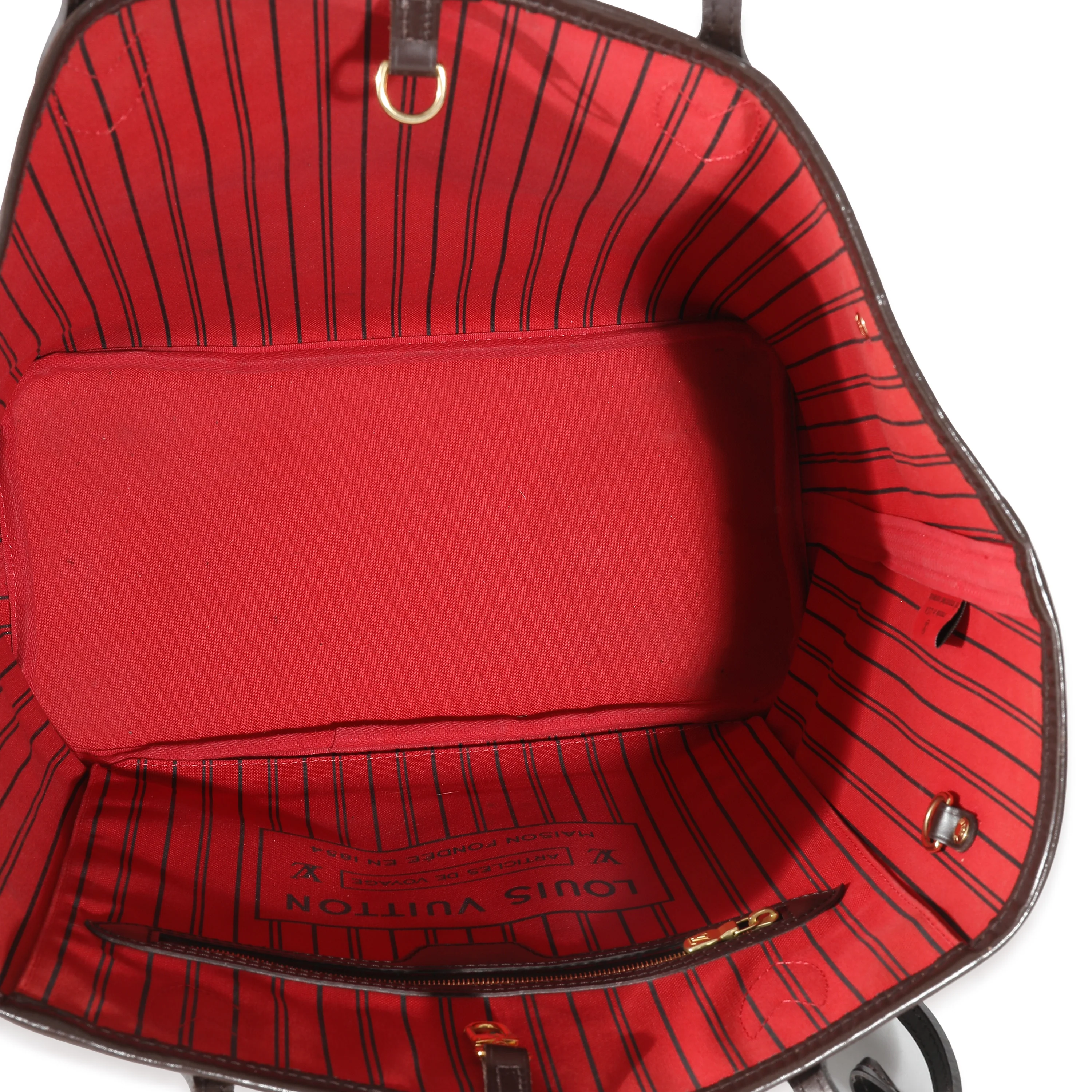 Louis Vuitton Damier Ebene Canvas Neverfull MM - Image 8