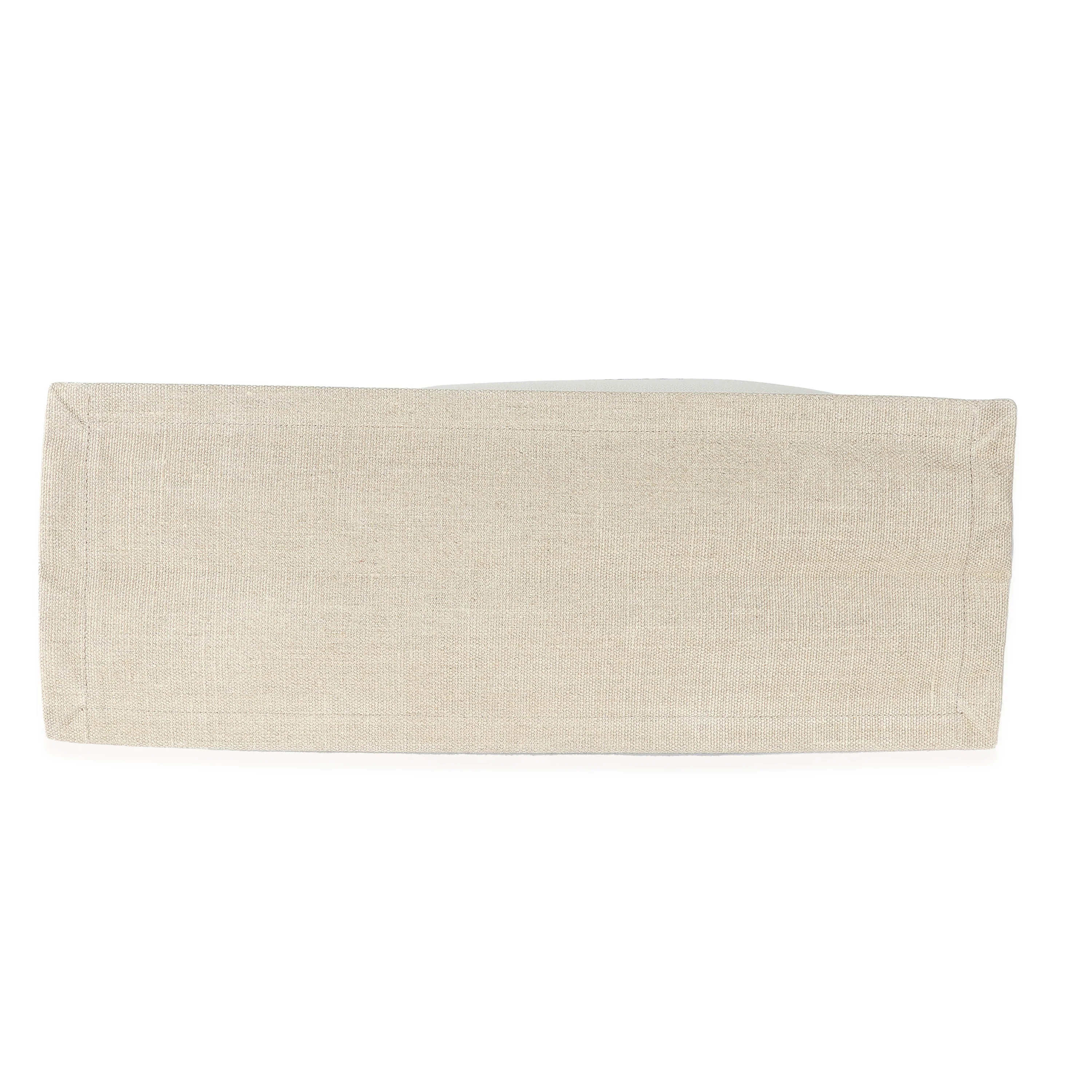 Saint Laurent Beige Canvas Rive Gauche Tote - Image 3