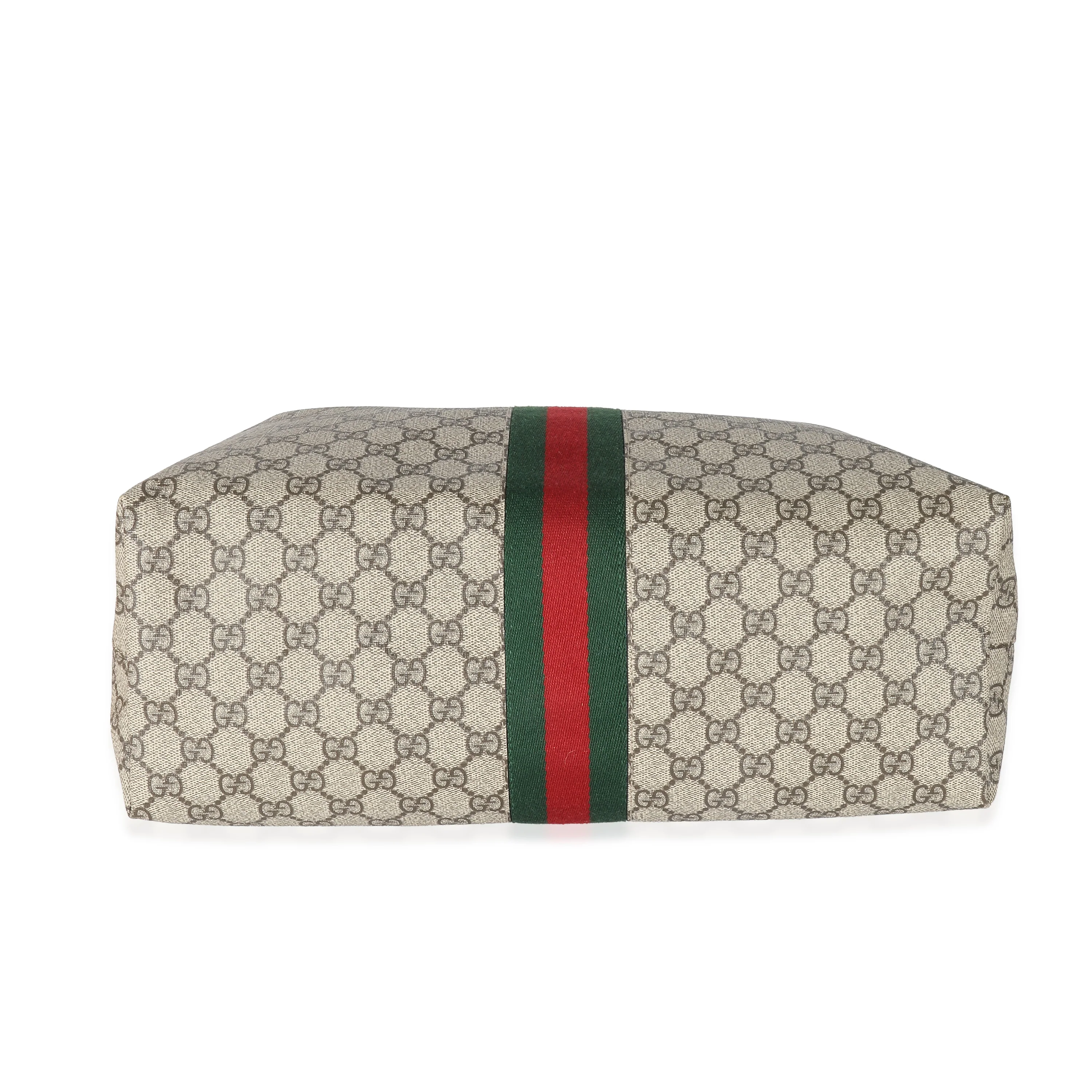 Gucci Beige GG Supreme Canvas Ophidia GG Medium Tote - Image 3