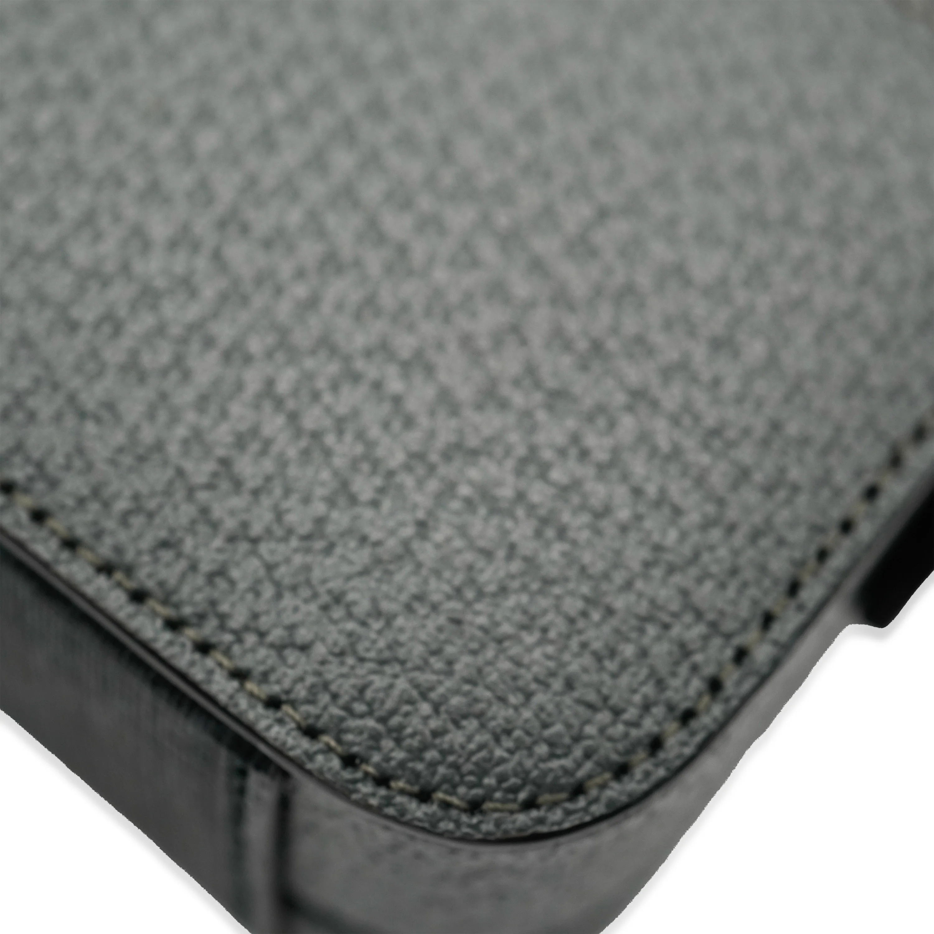 Grey Calfskin GG Supreme Interlocking G Messenger - Image 8