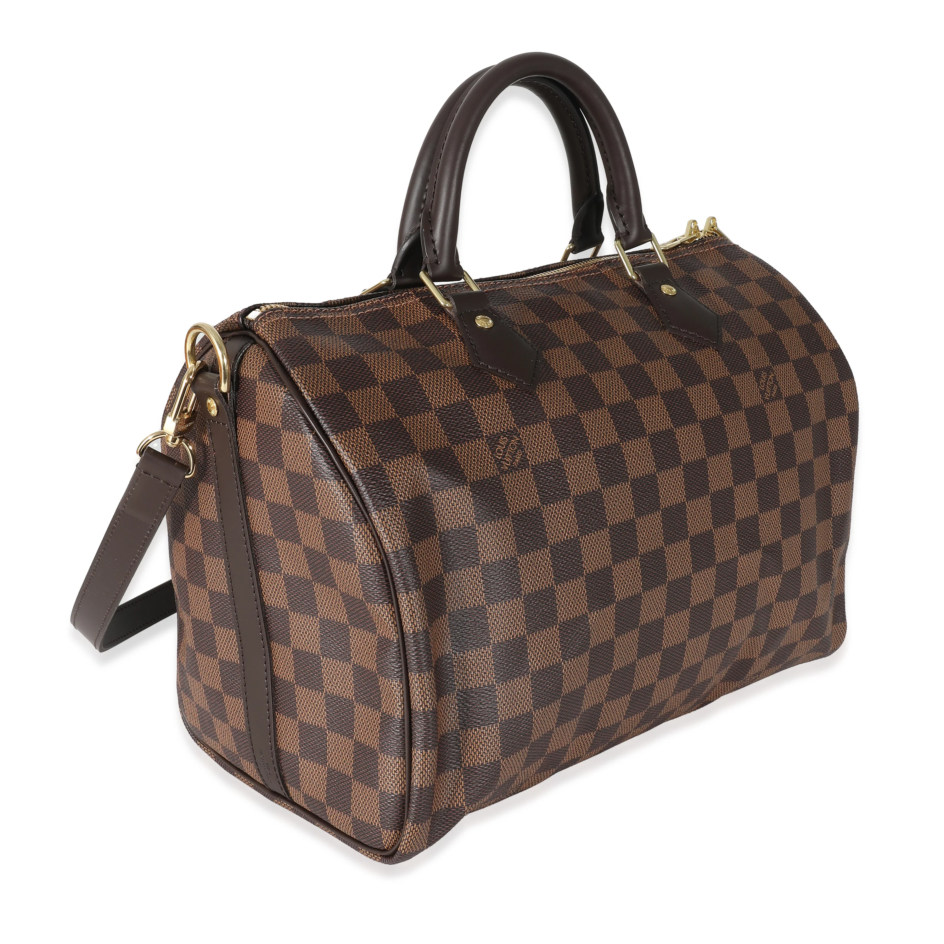 Louis Vuitton Damier Ebene Canvas Speedy Bandouliere 30 - Image 3