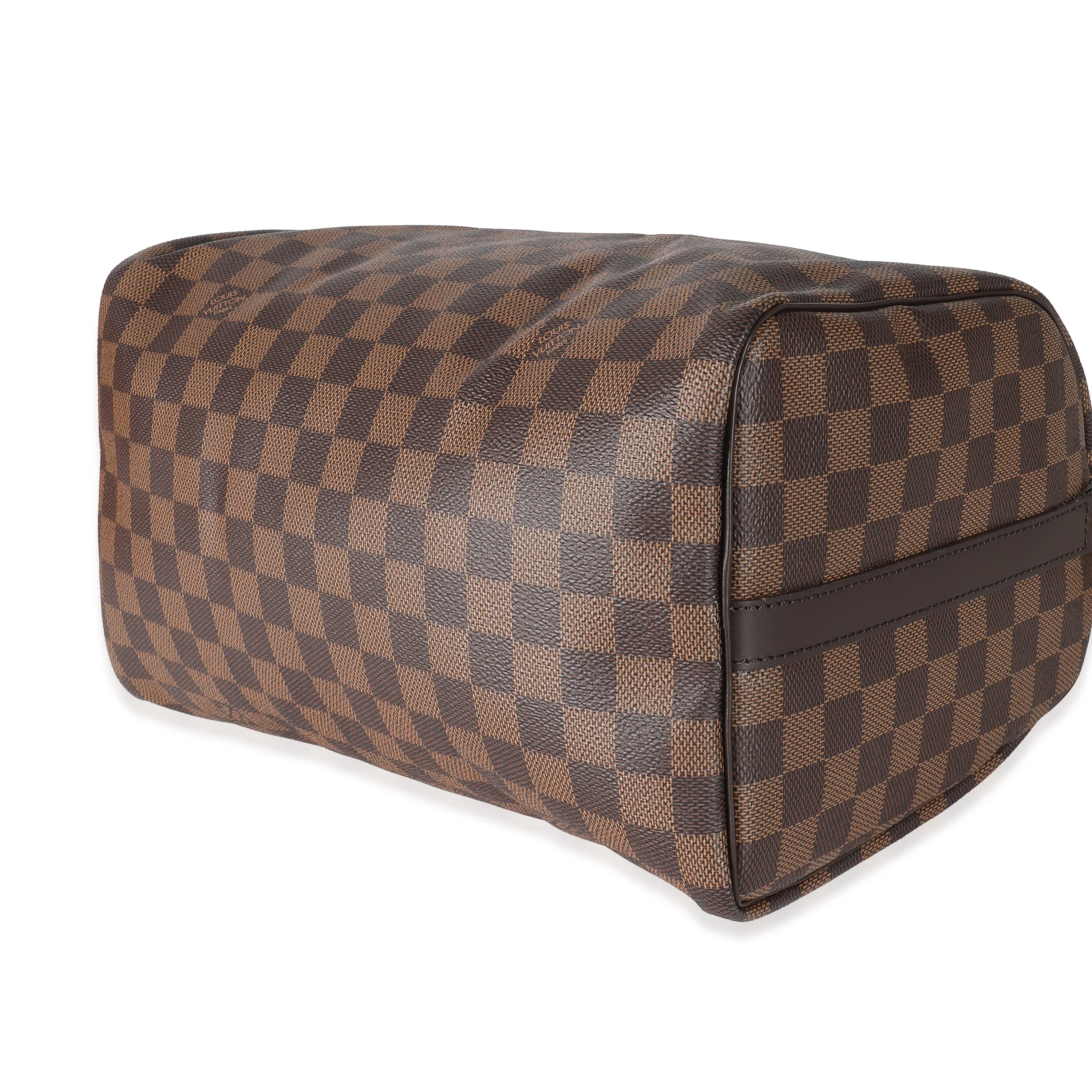 Louis Vuitton Damier Ebene Canvas Speedy Bandouliere 30 - Image 5