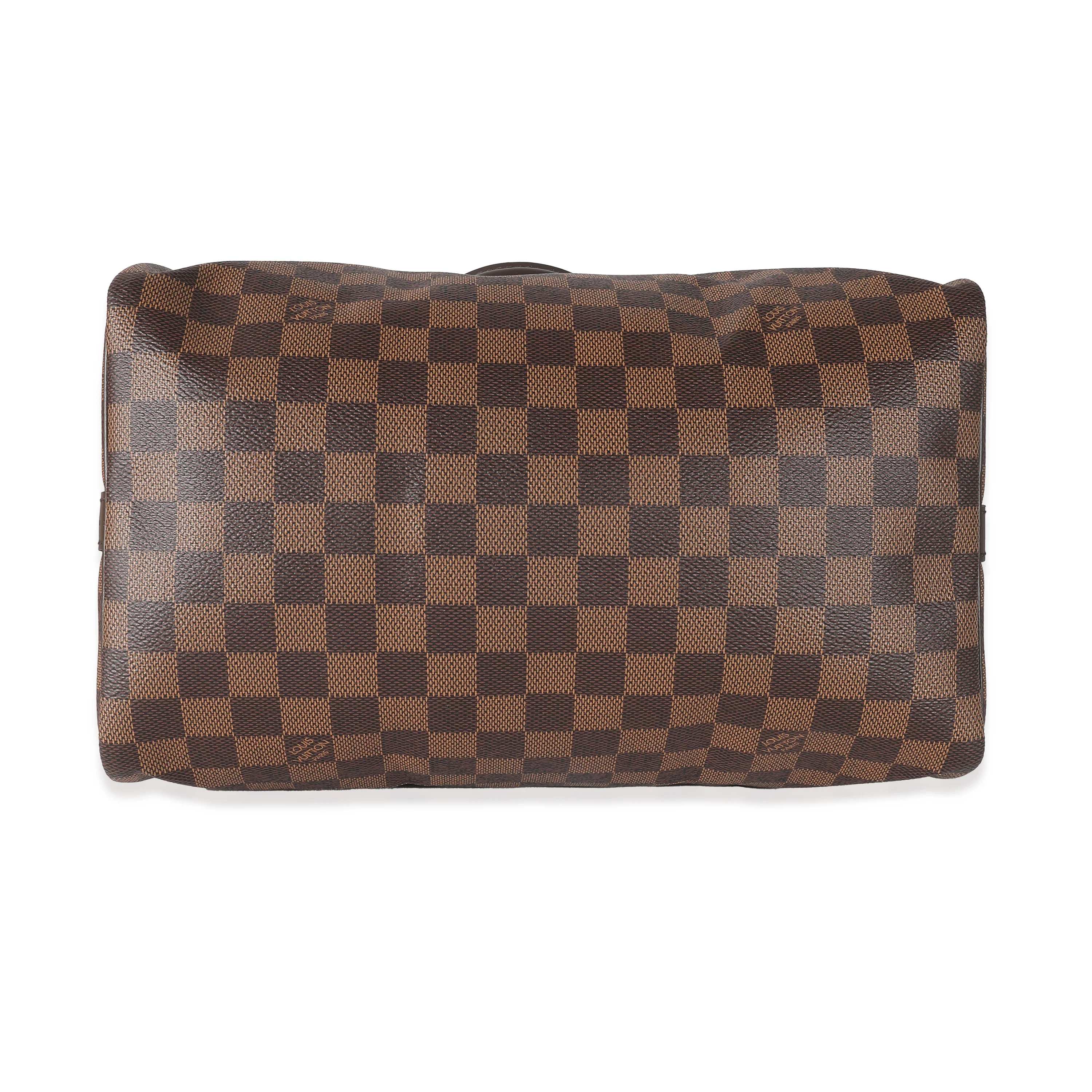 Louis Vuitton Damier Ebene Canvas Speedy Bandouliere 30 - Image 6