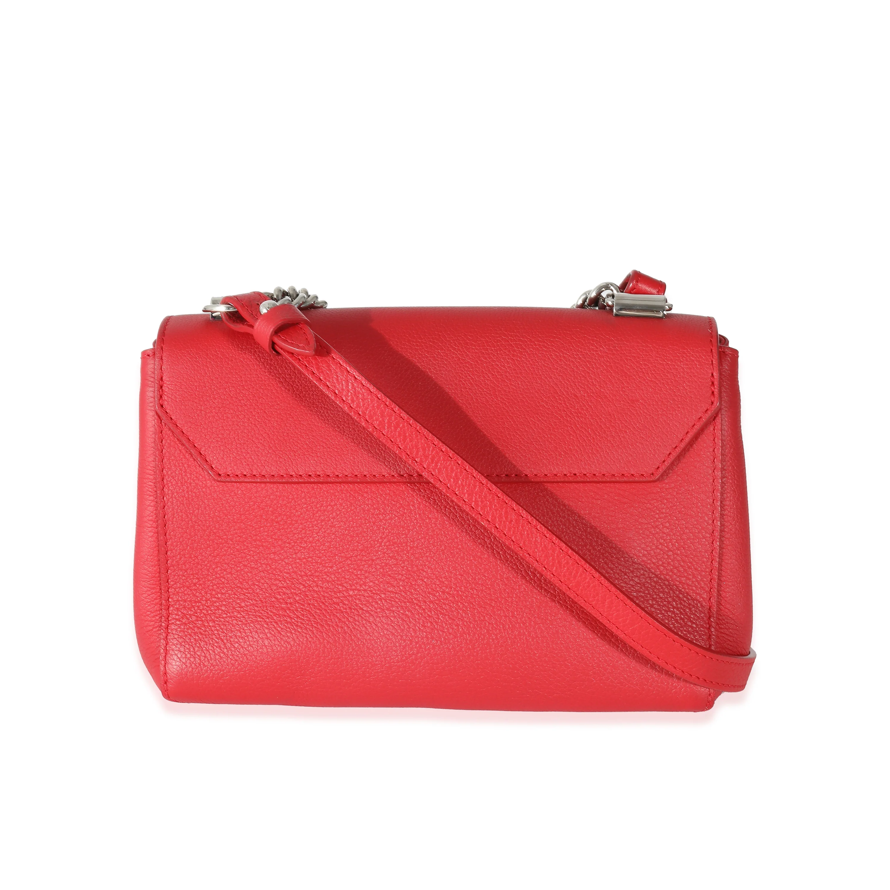 Louis Vuitton Rubis Pebbled Leather Lockme II BB - Image 5
