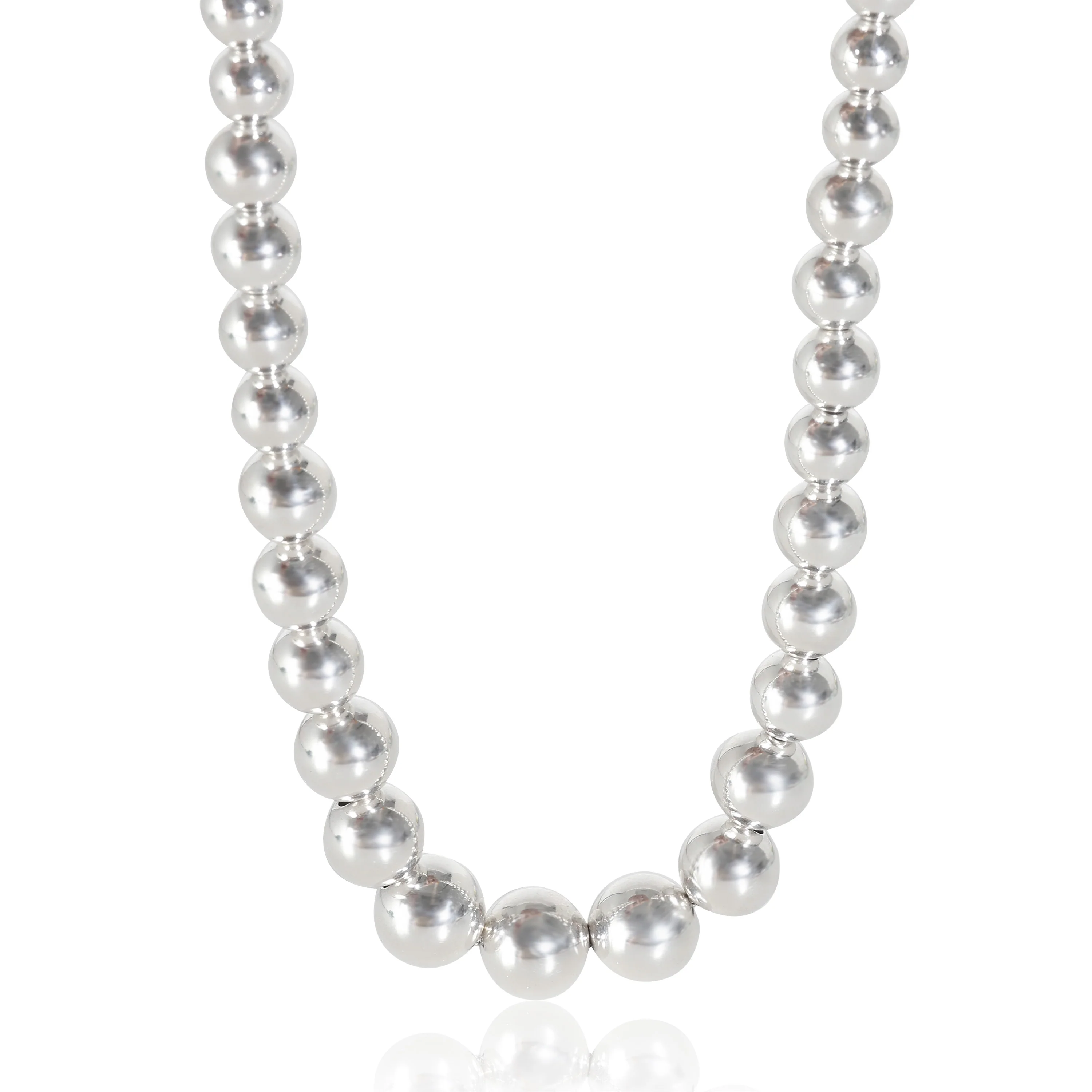 HardWear Graduated Ball Necklace in Sterling Silver
