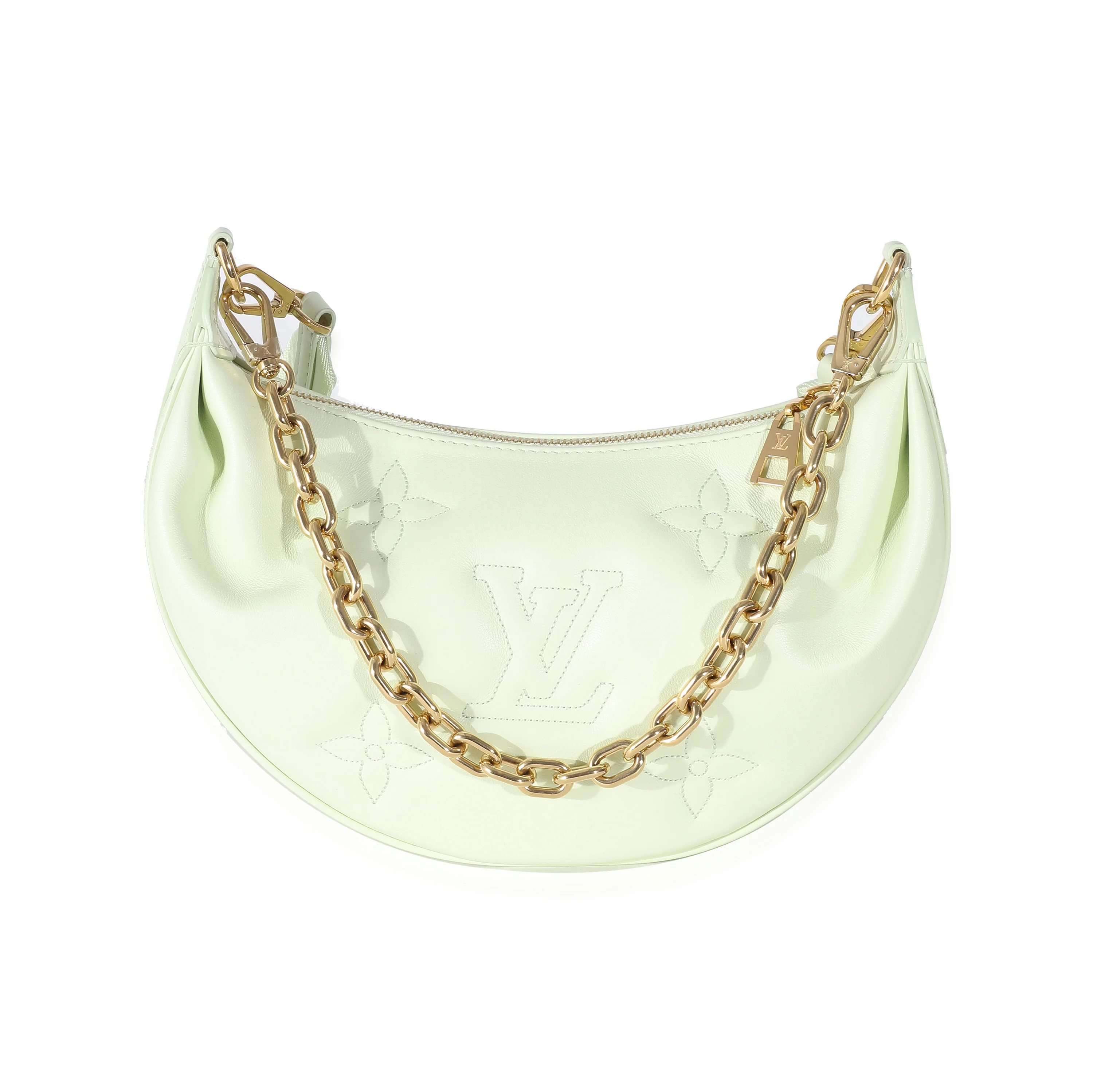 Louis Vuitton Light Green Bubblegram Calfskin Over The Moon