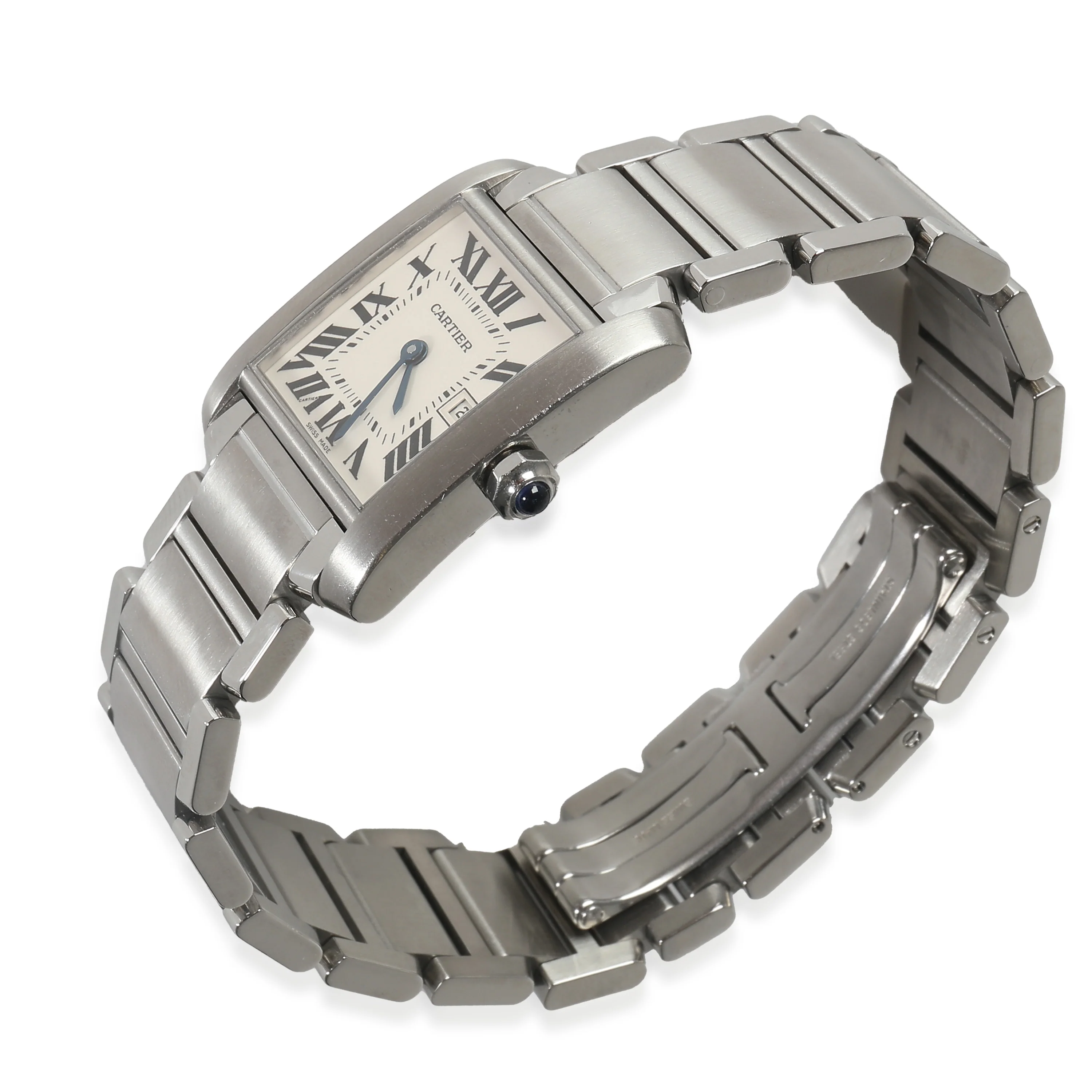 Tank Francaise W51011Q3 Unisex Watch in Stainless Steel - Image 2