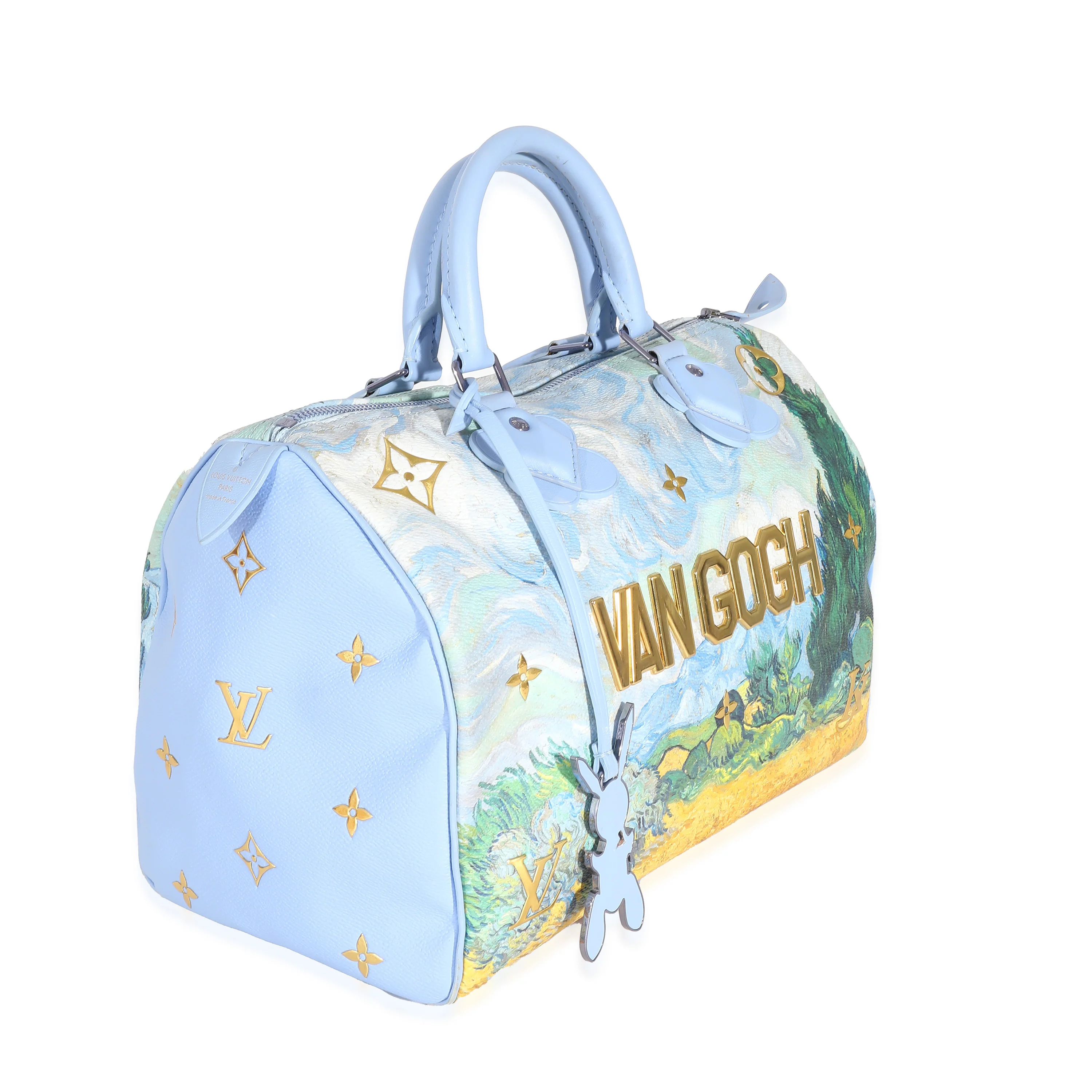 Louis Vuitton x Jeff Koons Masters Van Gogh Canvas Speedy 30 - Image 7