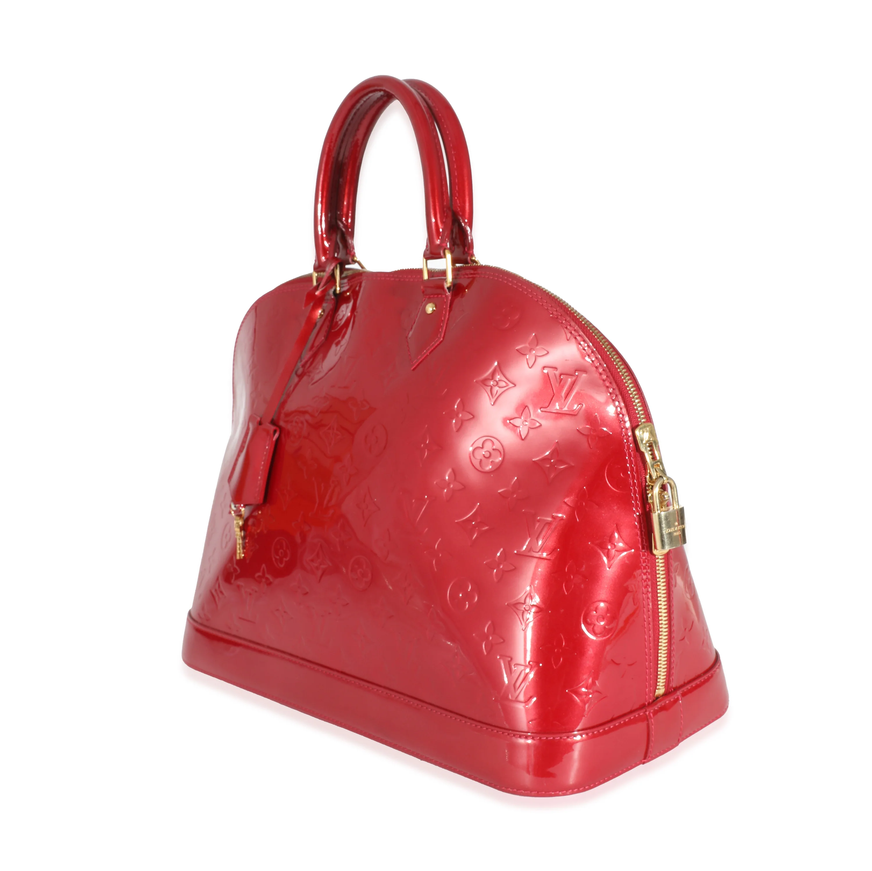 Louis Vuitton Pomme dAmour Monogram Vernis Alma GM - Image 2