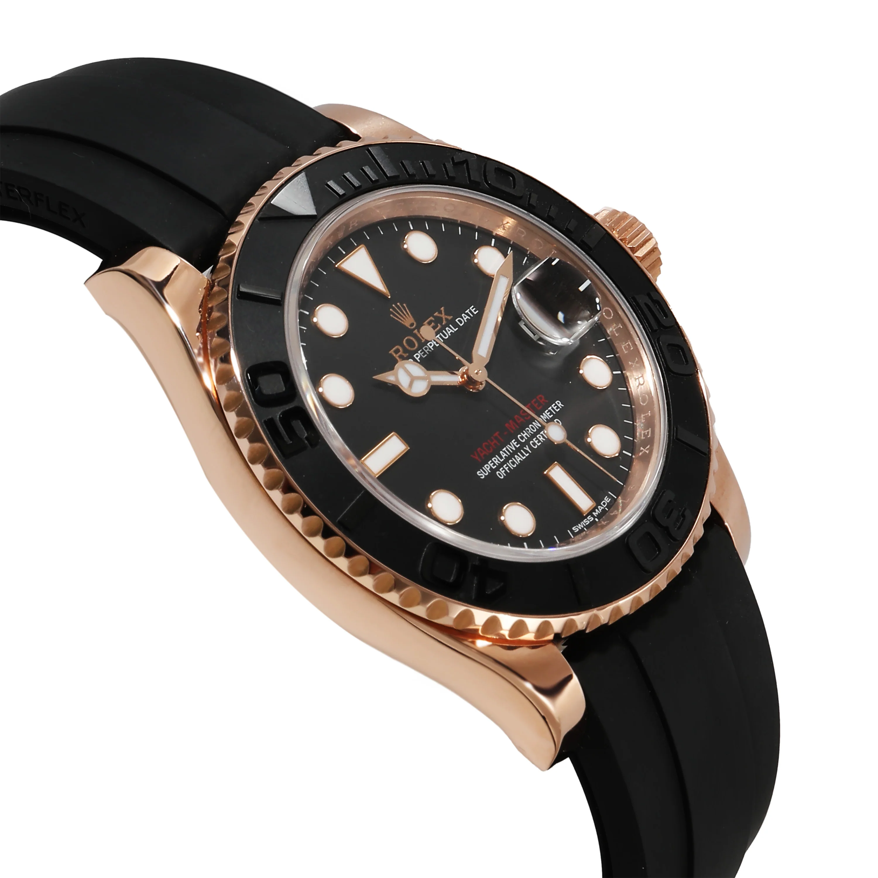 Rolex Yacht-Master 116655 Mens Watch in 18kt Rose Gold - Image 2