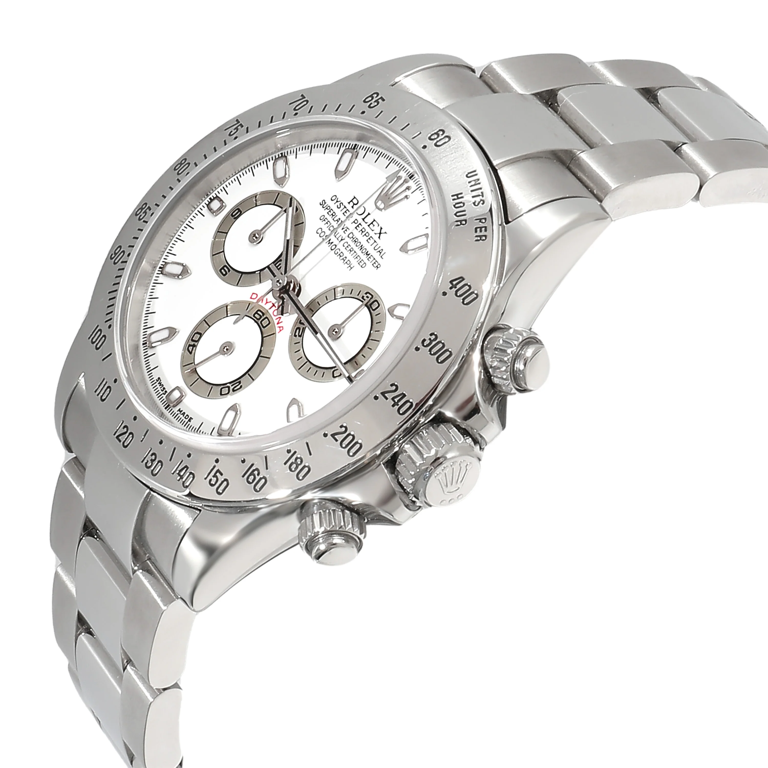 Rolex Daytona 116520 Mens Watch in Stainless Steel - Image 3