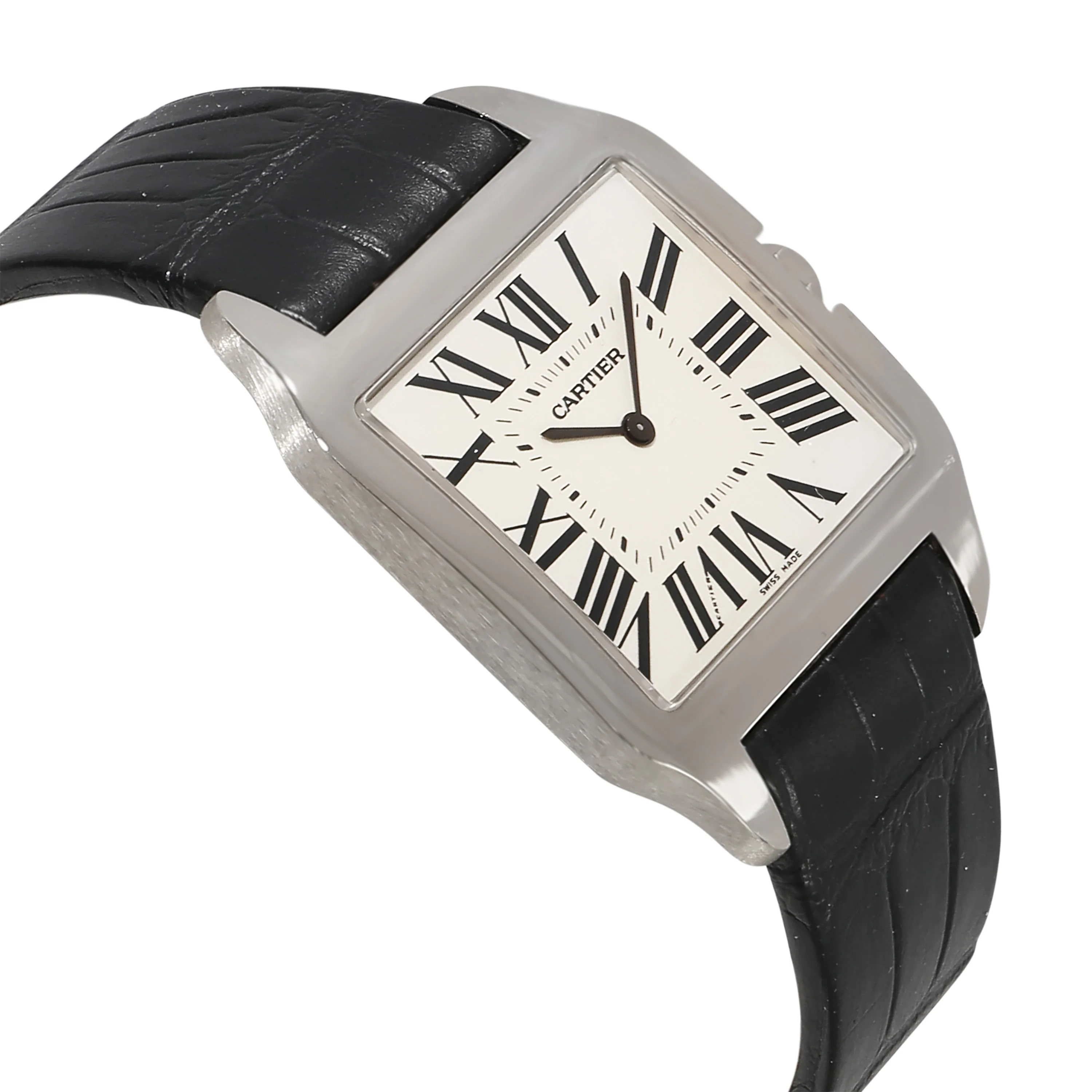 Cartier Santos-Dumont W2007051 Mens Watch in 18kt White Gold - Image 2
