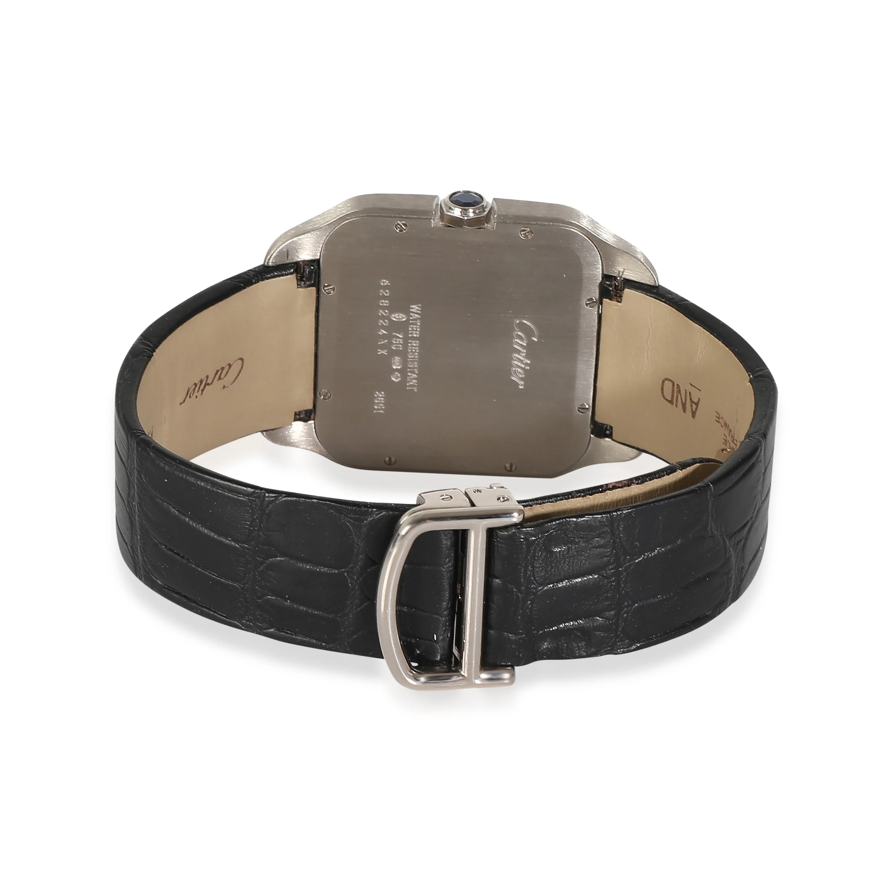 Cartier Santos-Dumont W2007051 Mens Watch in 18kt White Gold - Image 4