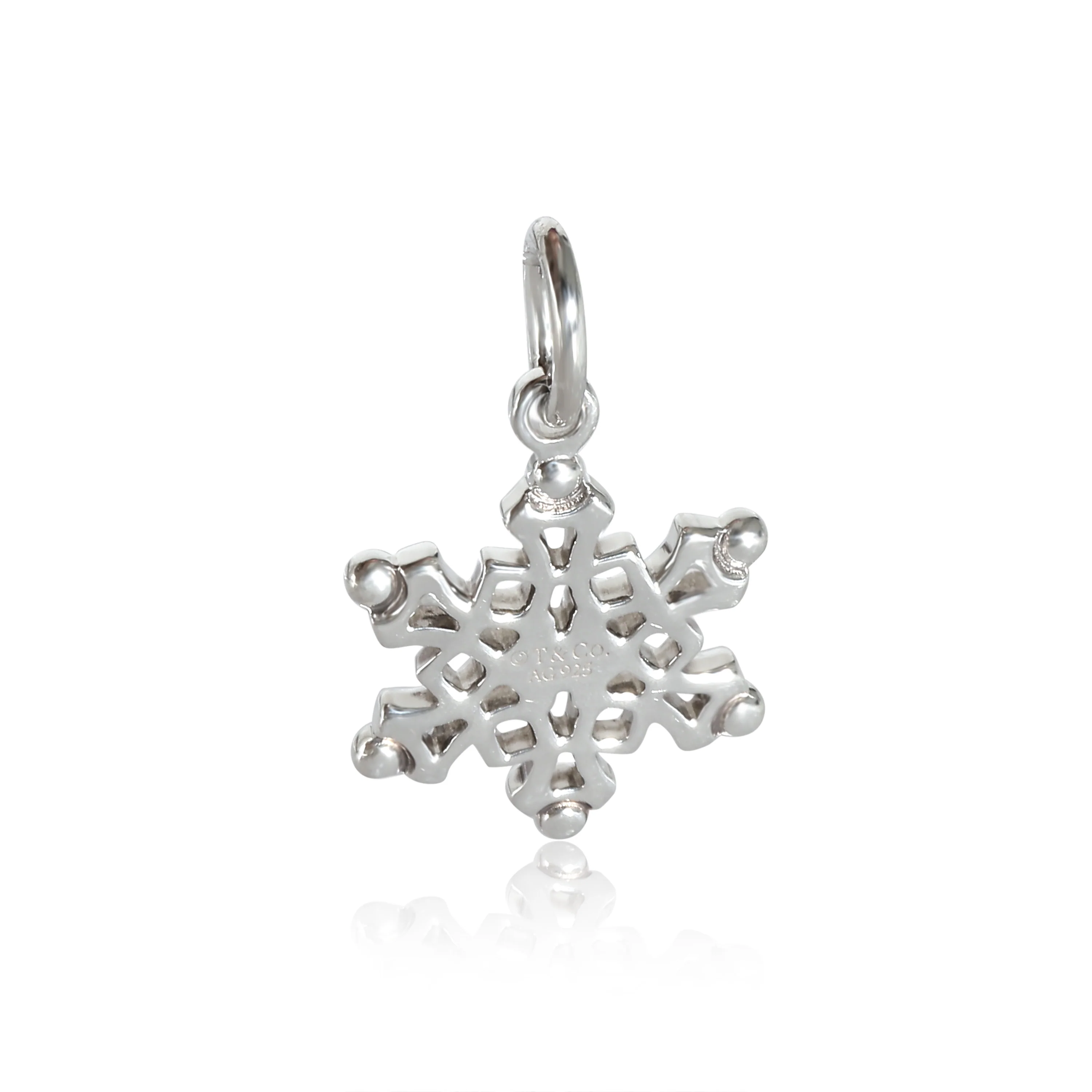 Tiffany & Co. Snowflake Charm in Sterling Silver - Image 3