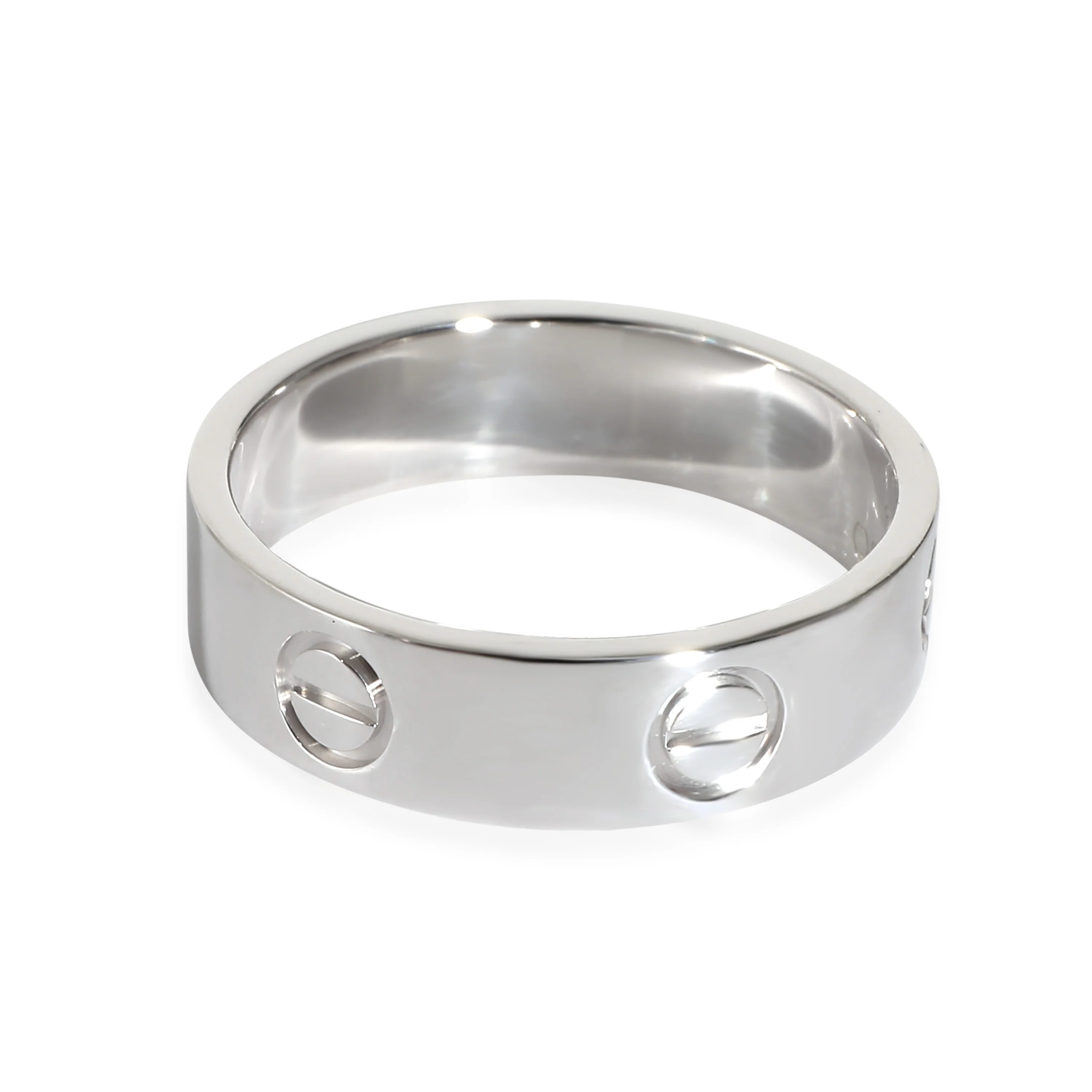 Cartier Love Ring in 18K White Gold - Image 2