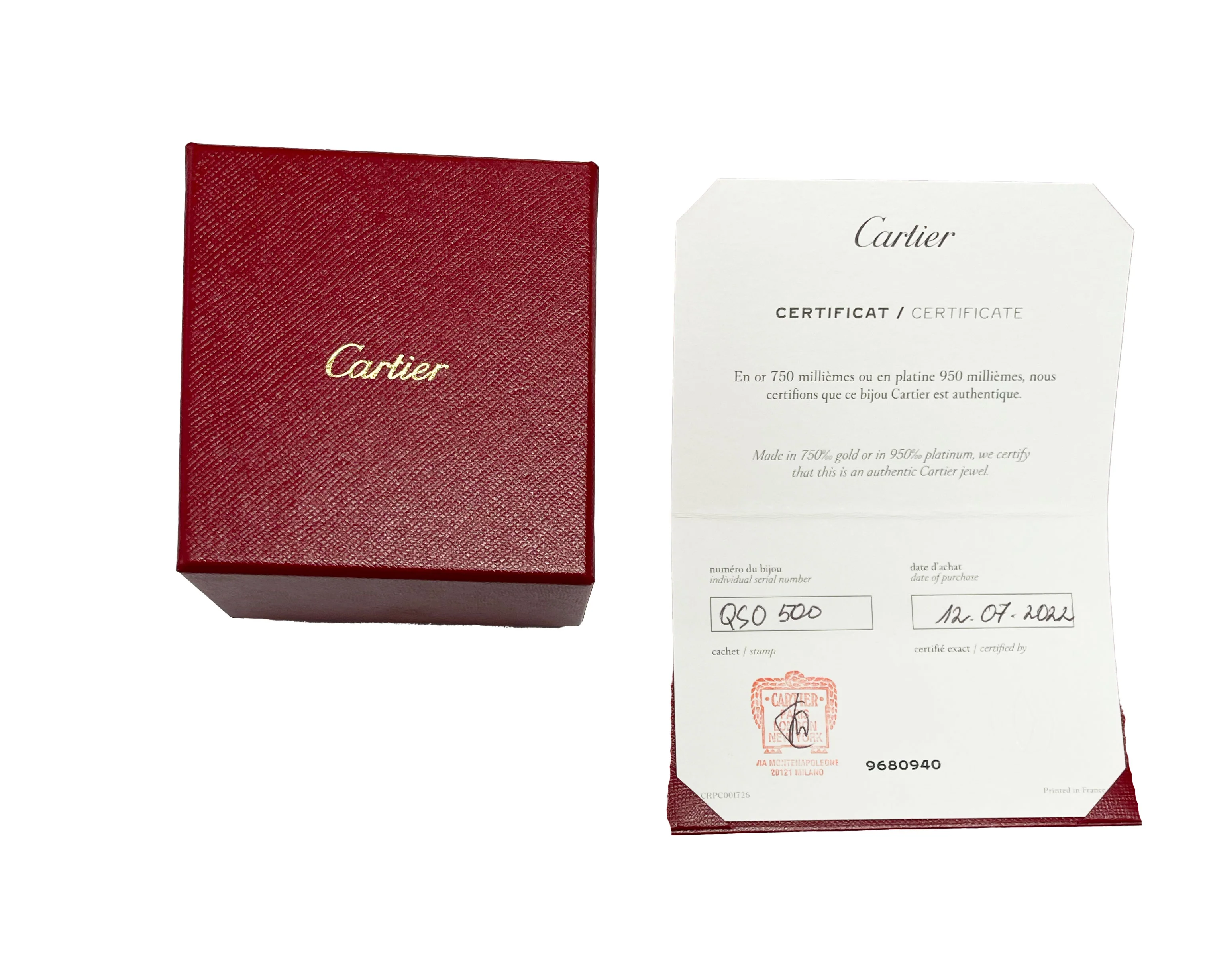 Cartier Love Ring in 18K White Gold - Image 4