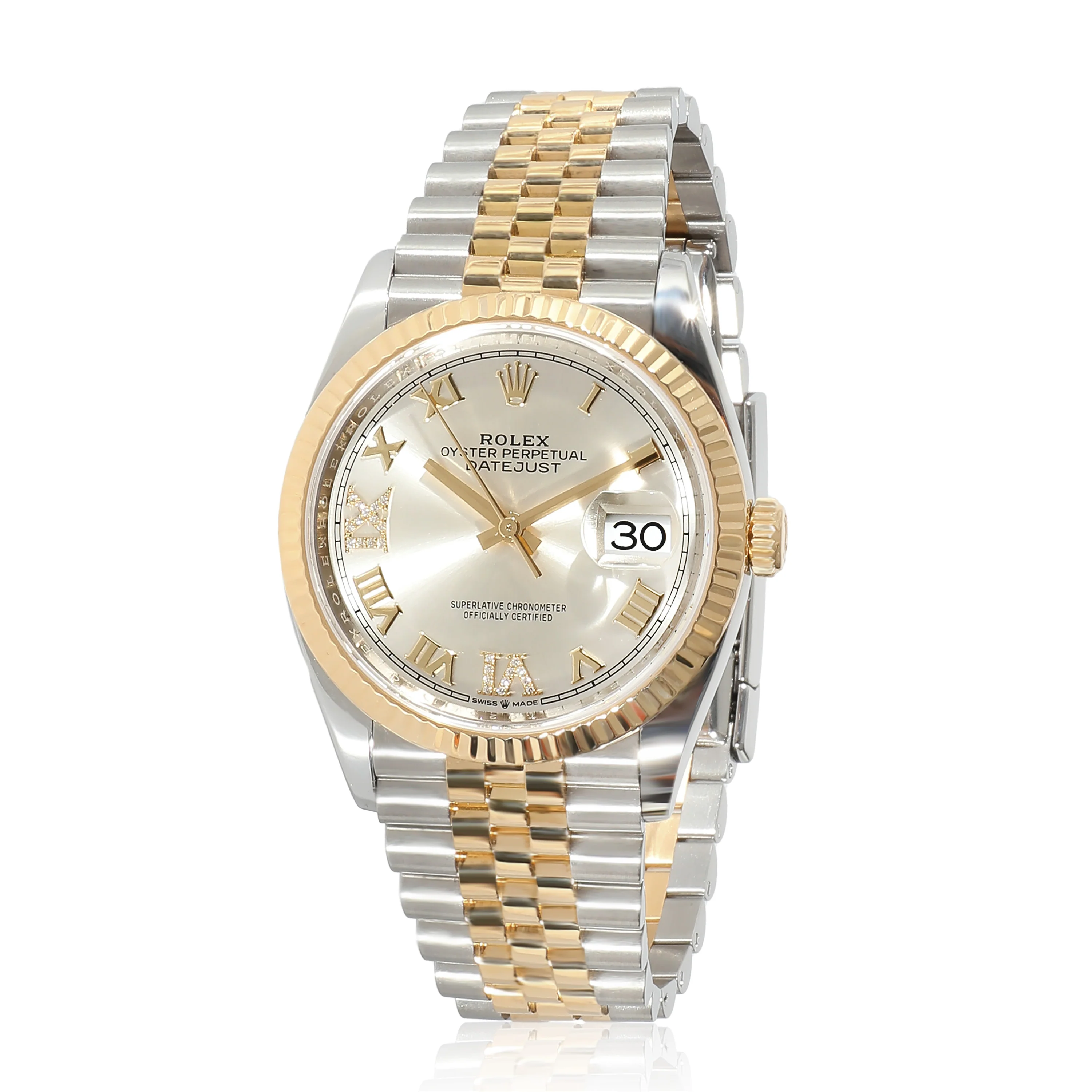 Datejust 126233 Unisex Watch in Stainless Steel/Yellow Gold