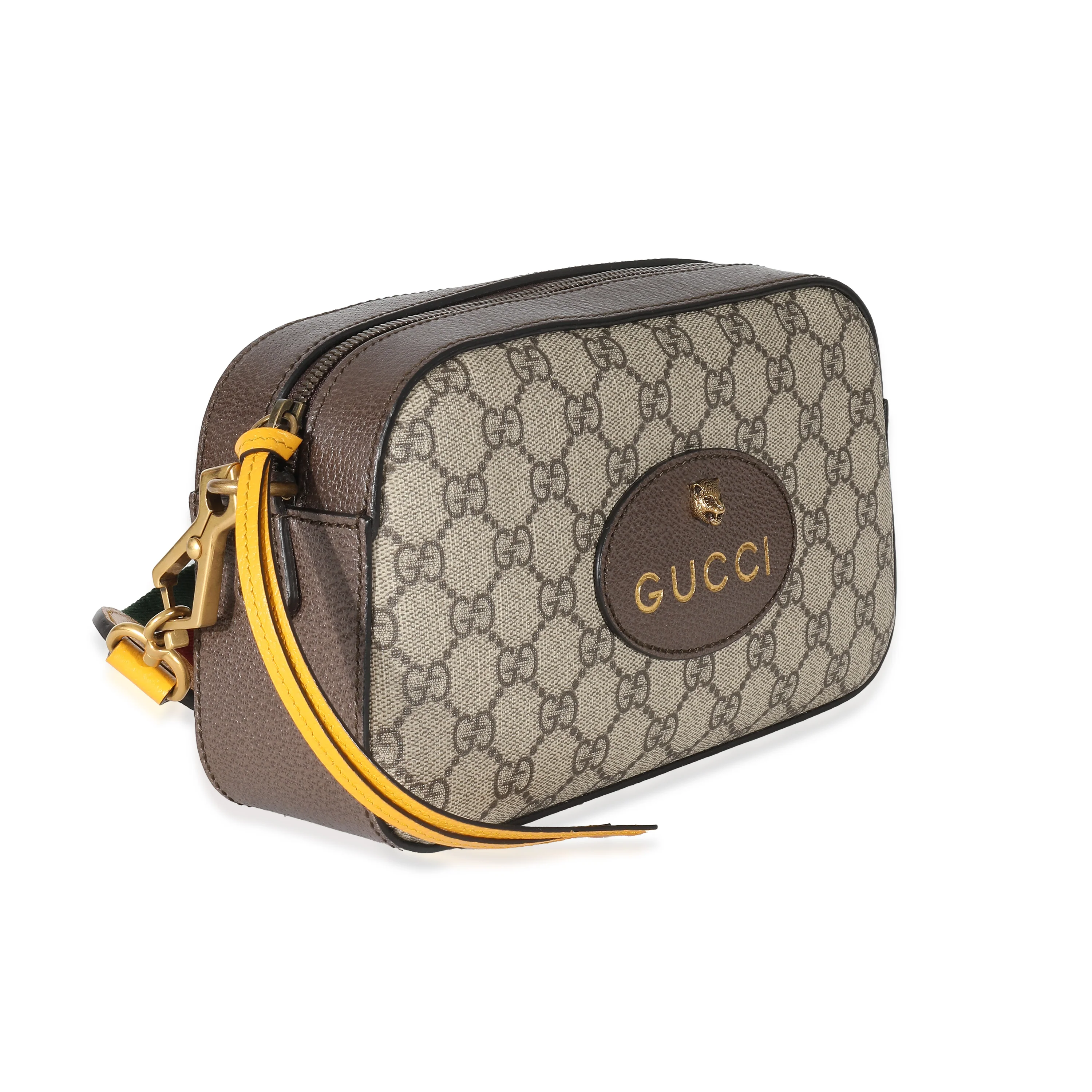 Gucci Beige Vintage GG Supreme Canvas Neo Messenger - Image 3