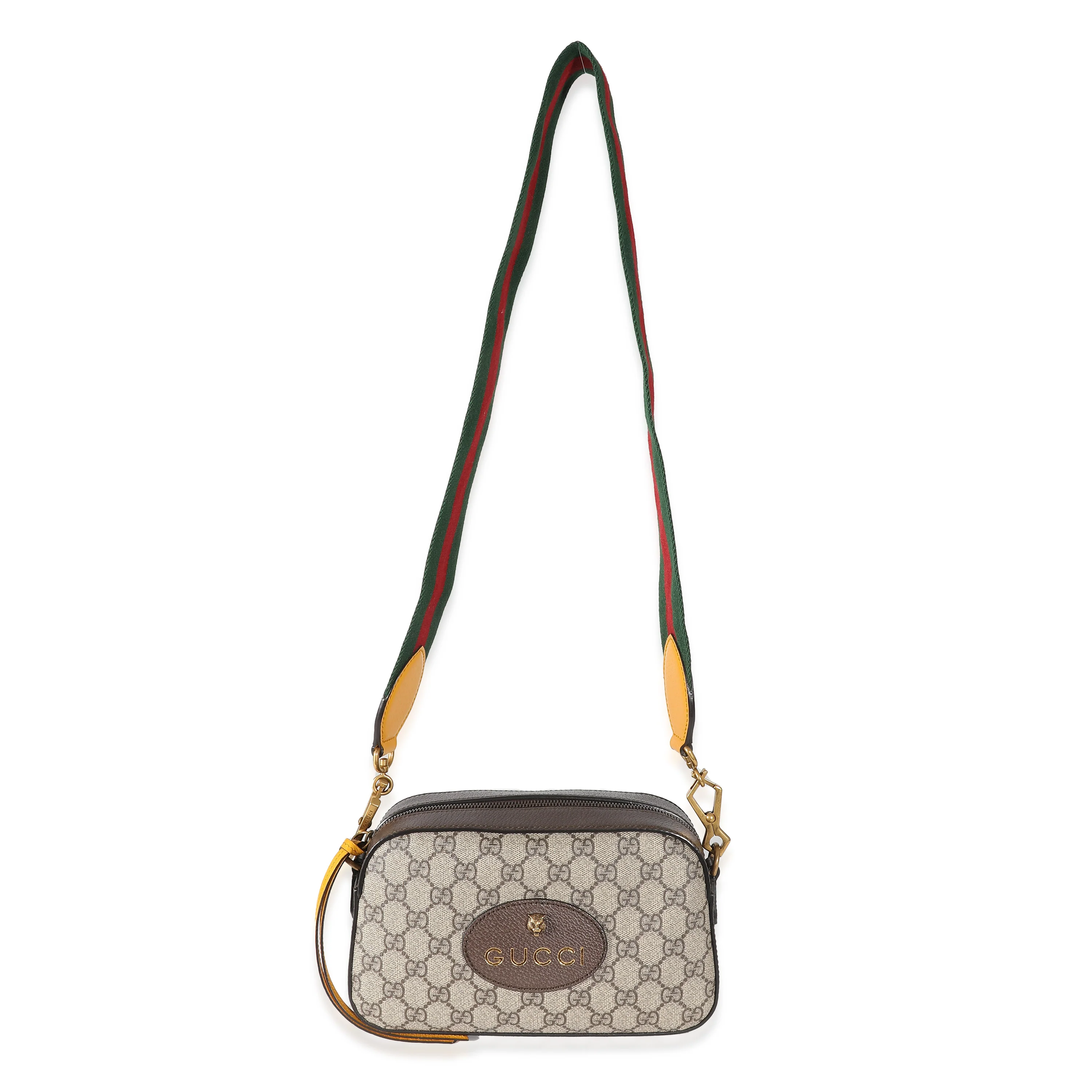Gucci Beige Vintage GG Supreme Canvas Neo Messenger - Image 8