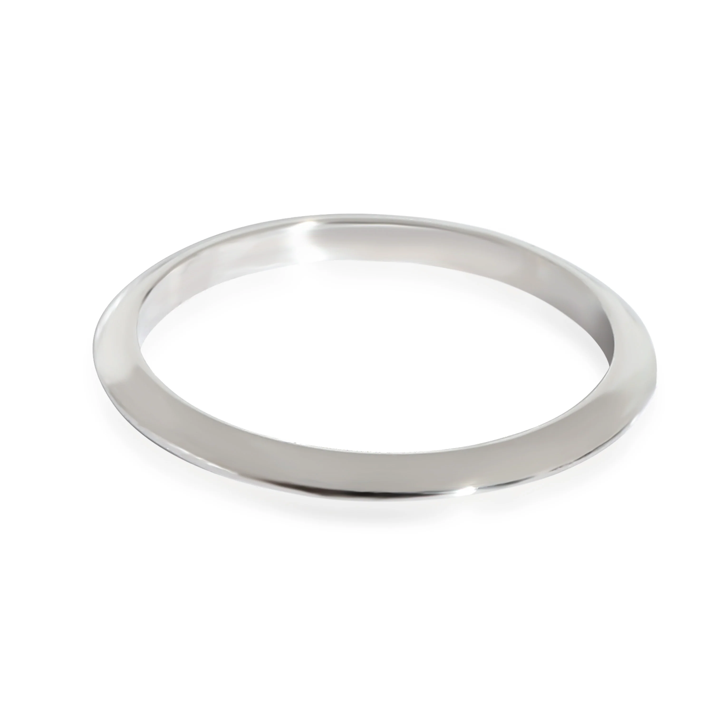 Tiffany & Co. Knife Edge Wedding Band in Platinum - Image 2