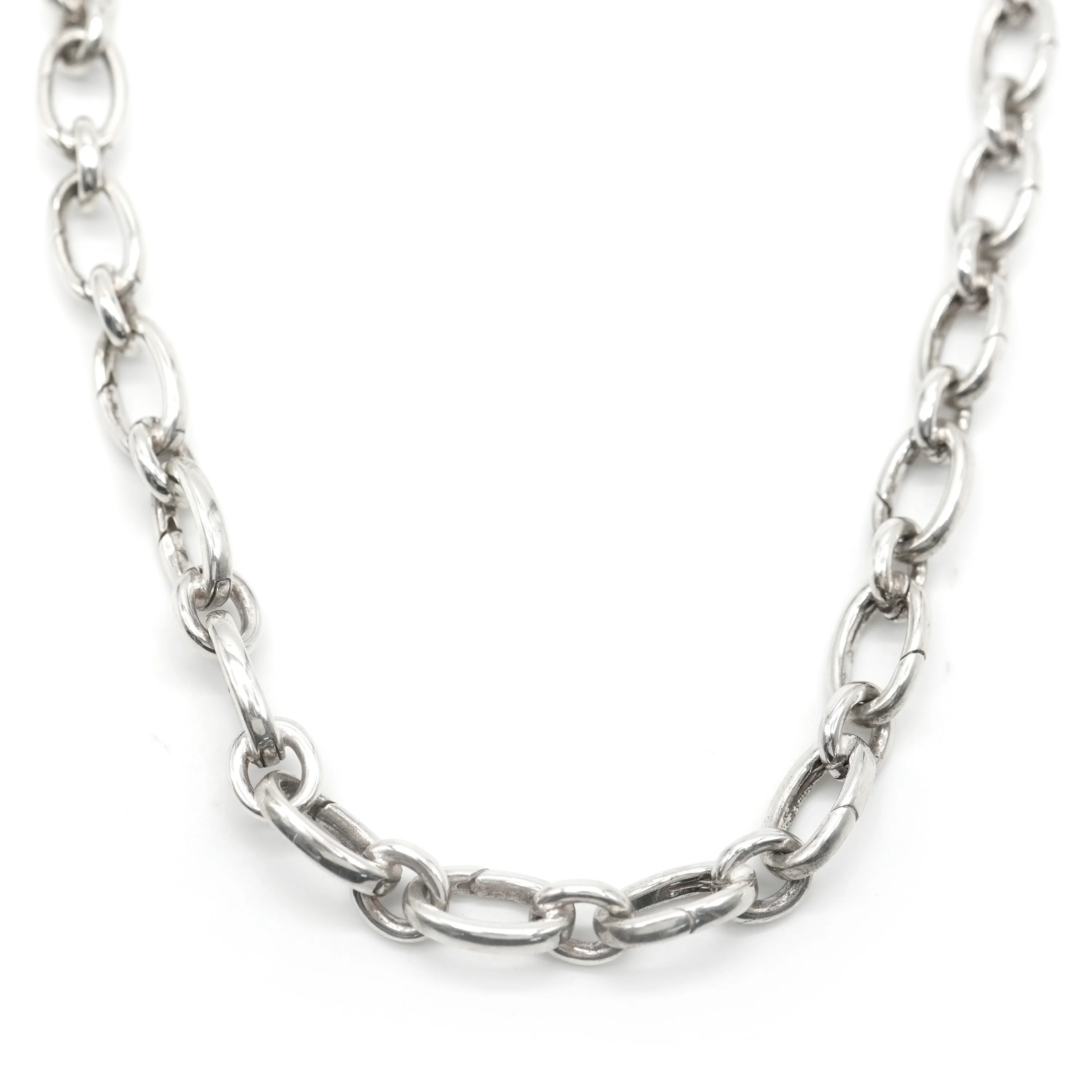 Tiffany & Co. Clasping Link Necklace in Sterling Silver