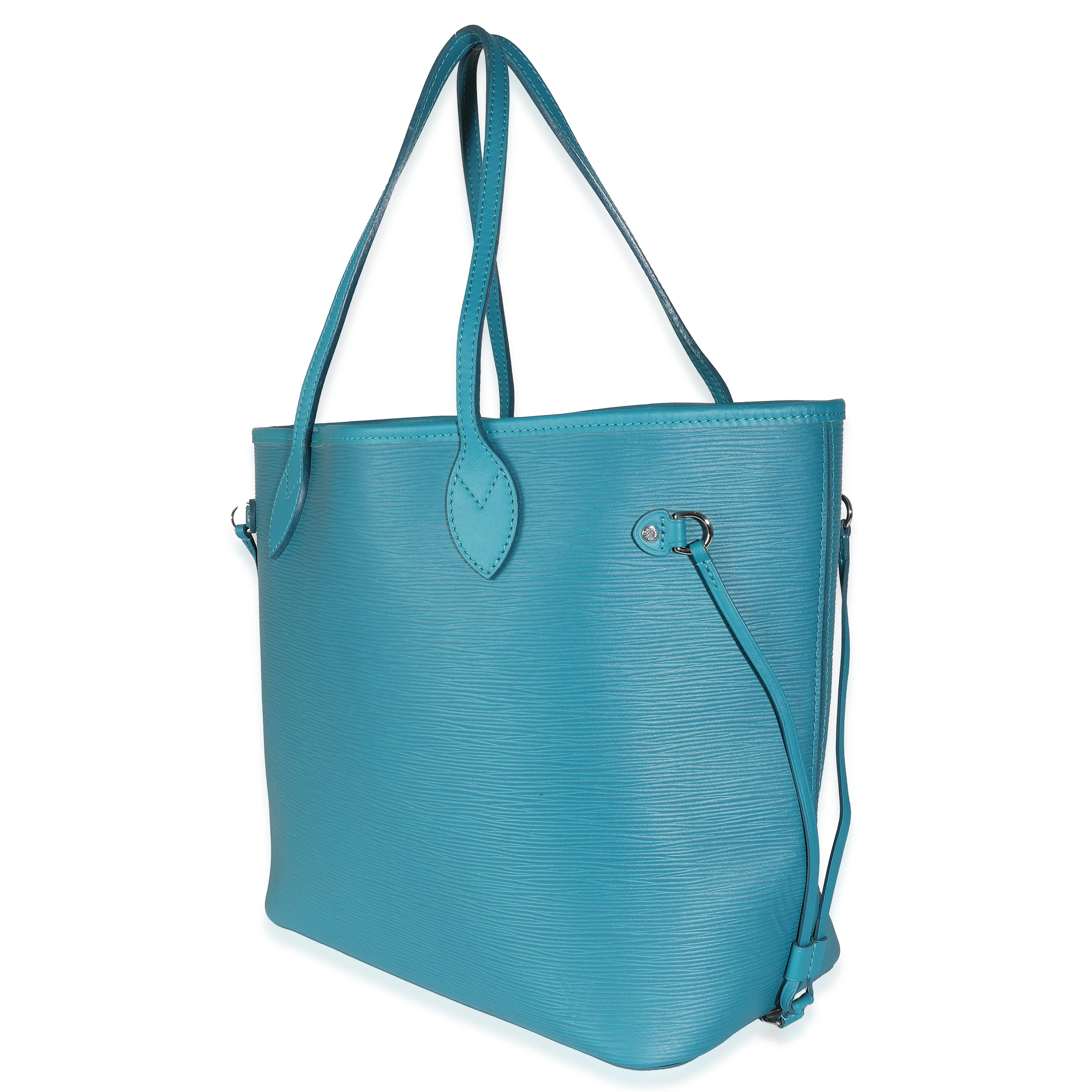 Louis Vuitton Cyan Blue Epi Neverfull MM - Image 2