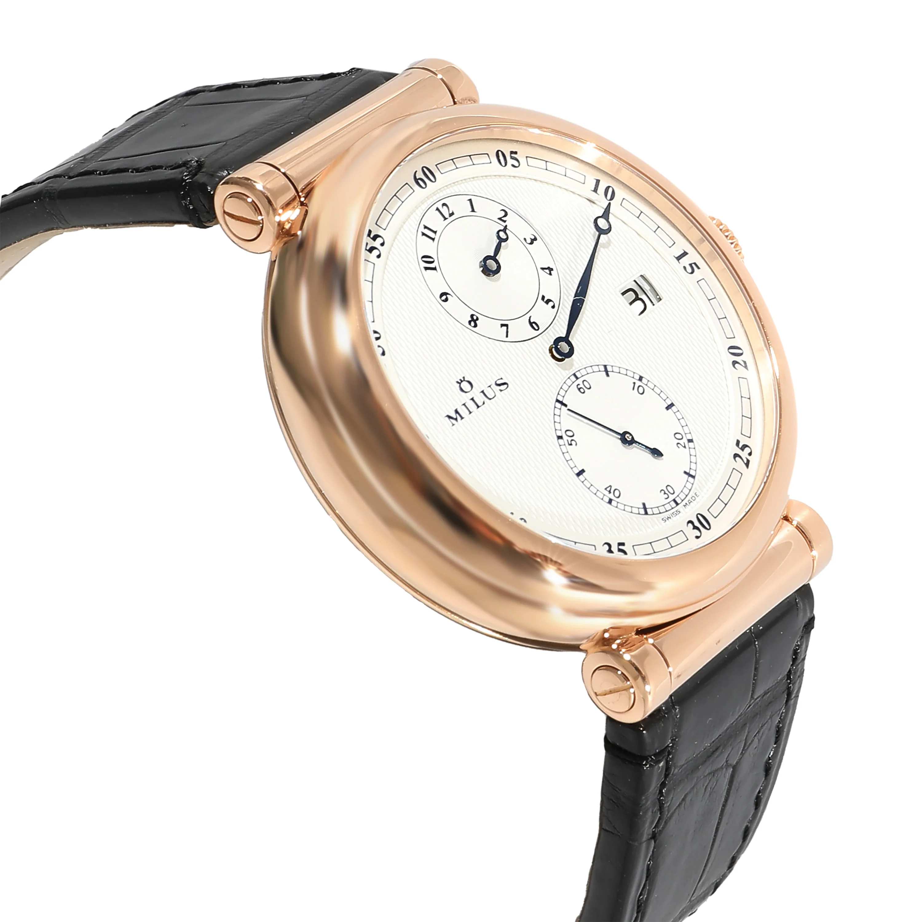 Zetios Regulator ZET-ZP01 Mens Watch in 18kt Rose Gold - Image 2