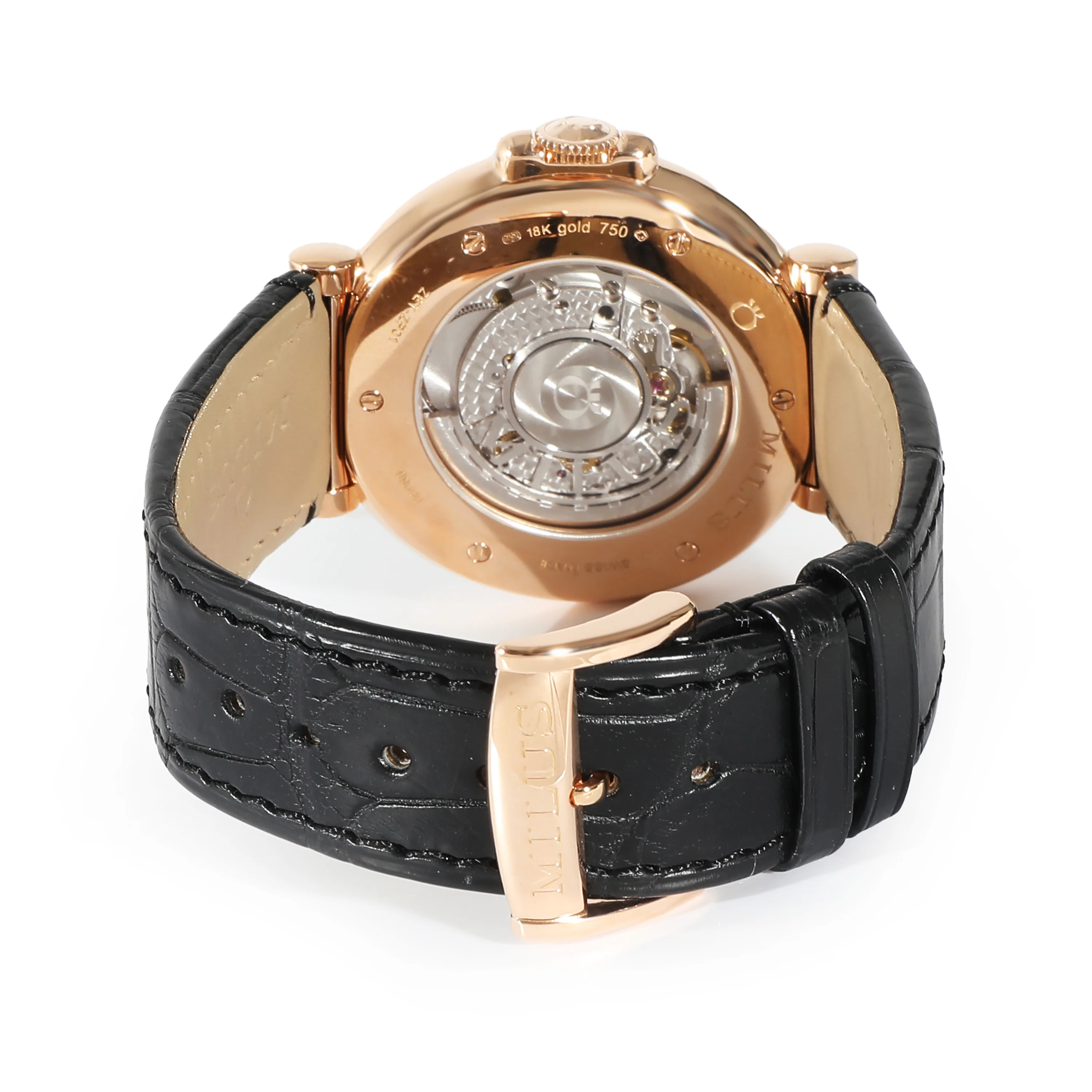Zetios Regulator ZET-ZP01 Mens Watch in 18kt Rose Gold - Image 4