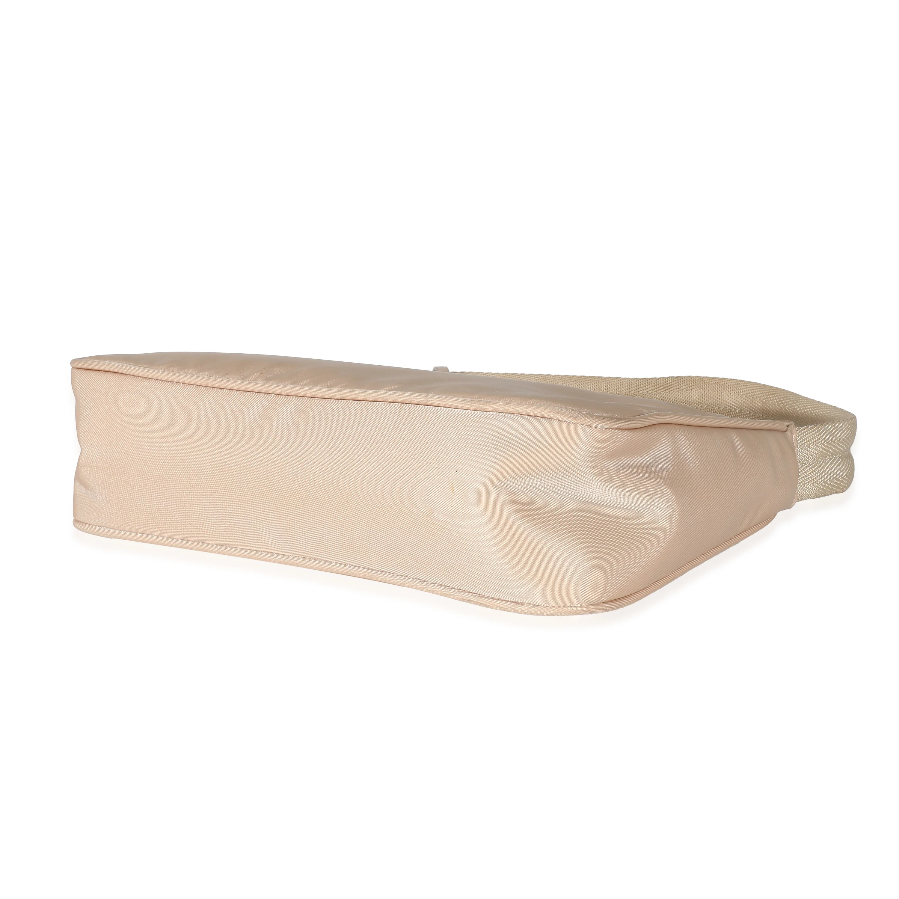 Prada Desert Beige Tessuto Nylon Re-Edition 2000 Mini Bag - Image 4