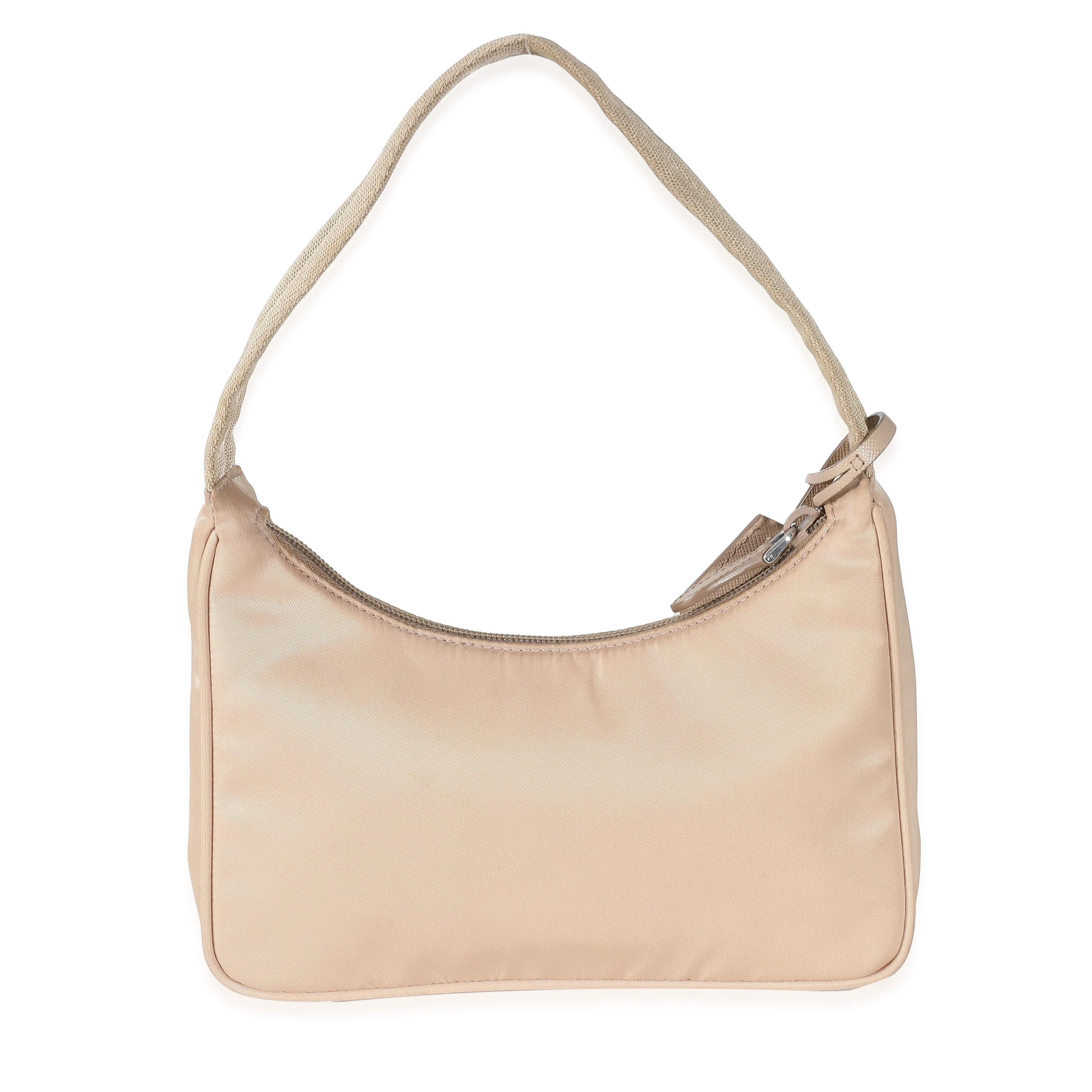 Prada Desert Beige Tessuto Nylon Re-Edition 2000 Mini Bag - Image 6