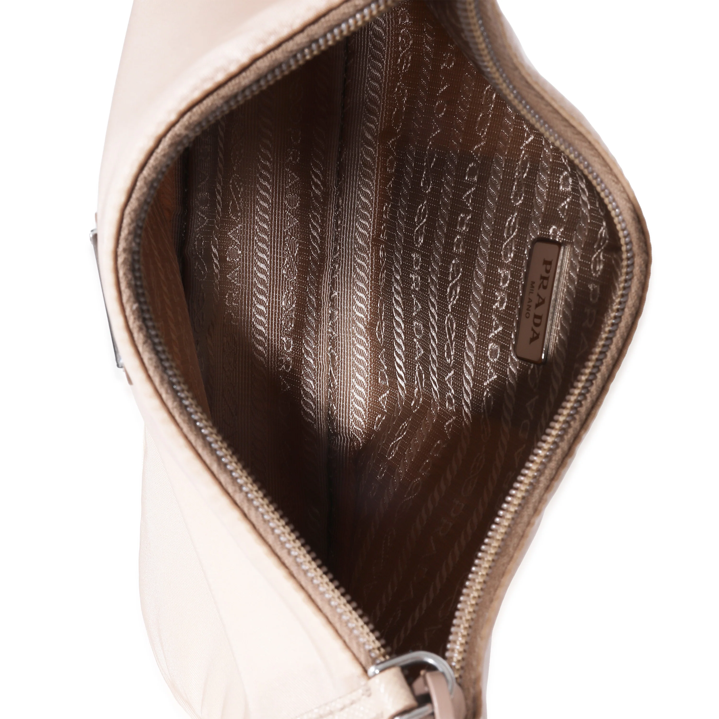 Prada Desert Beige Tessuto Nylon Re-Edition 2000 Mini Bag - Image 8