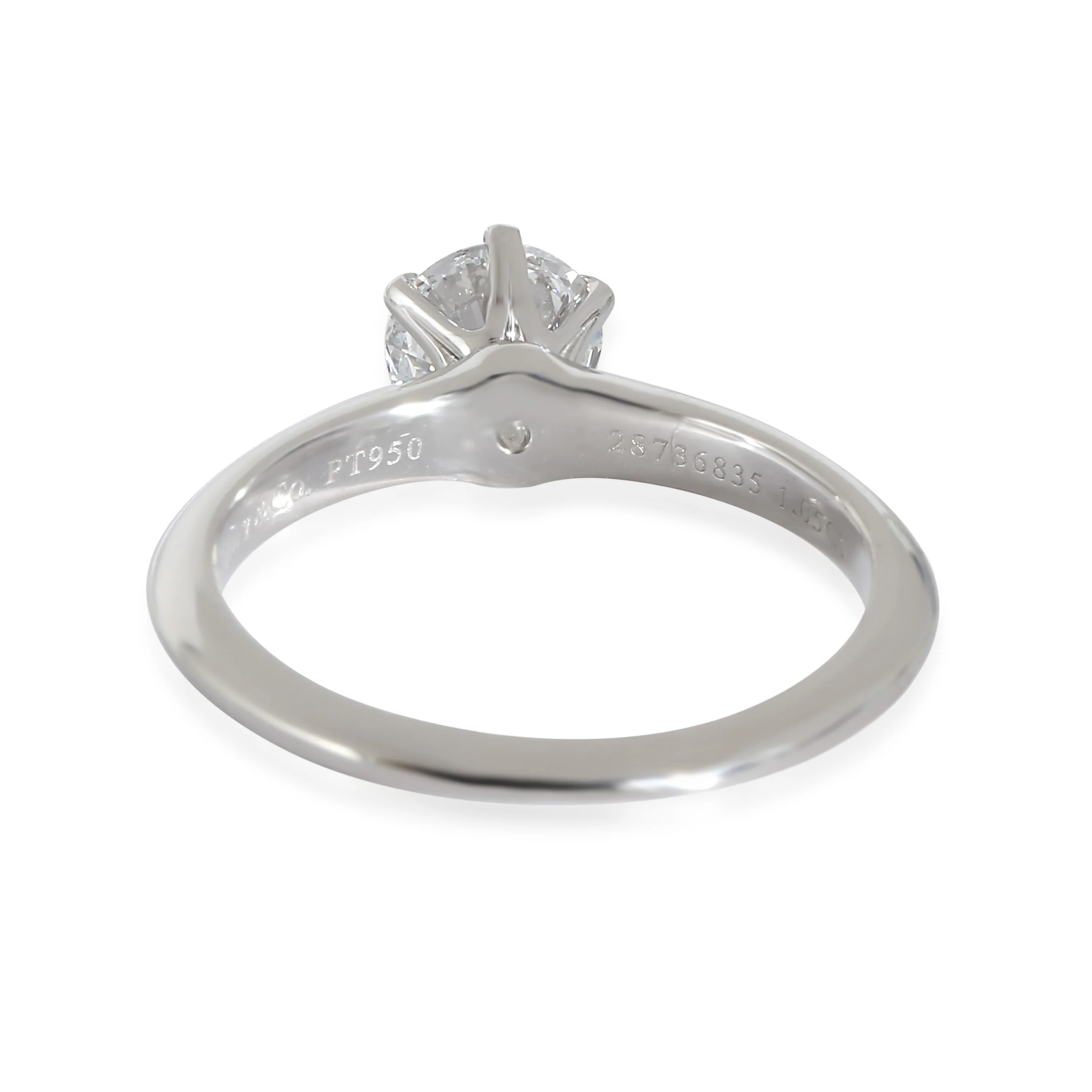 1.05 ct Round Brilliant Diamond Engagement Ring - Image 4