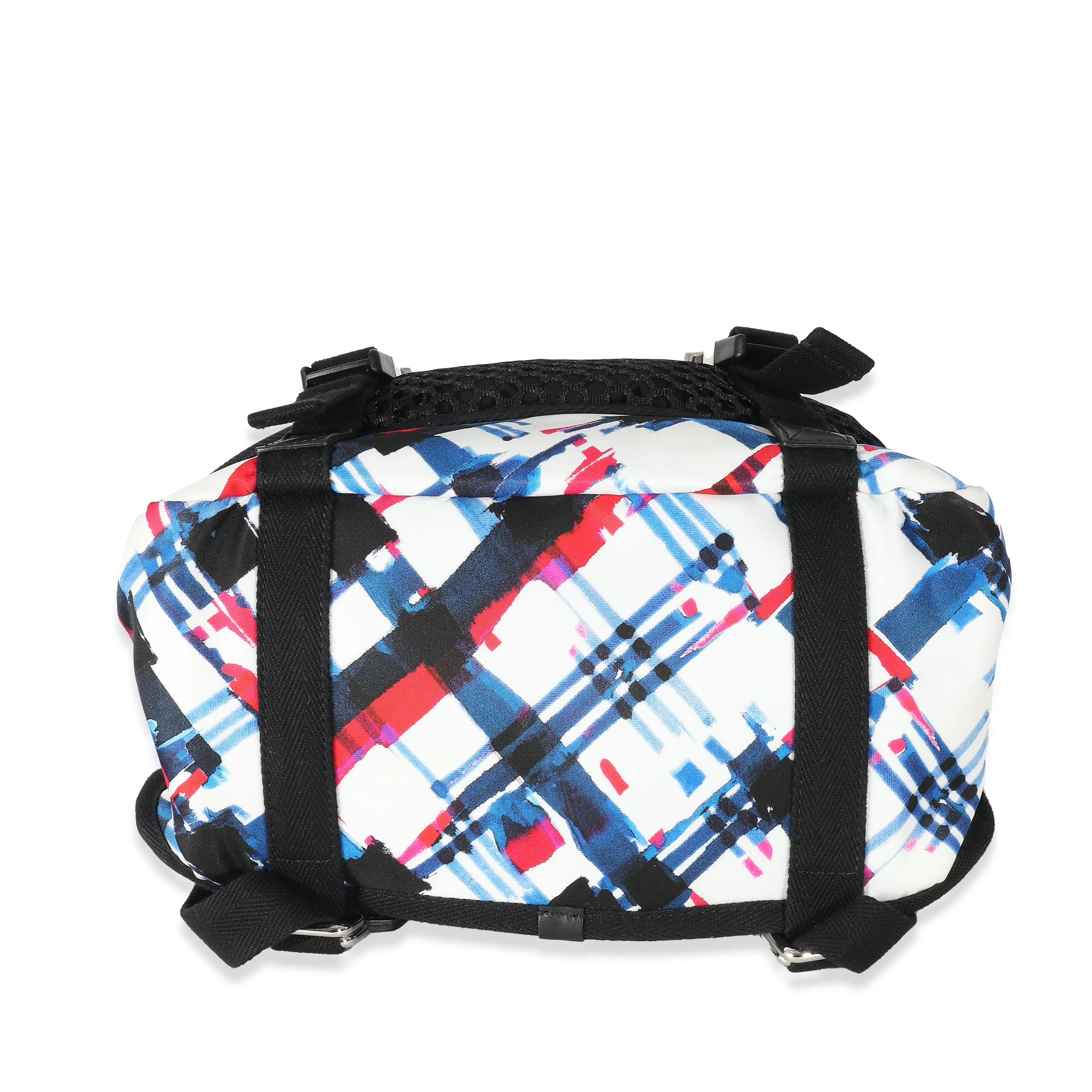 Blue White Red Nylon Airline Backpack - Image 5