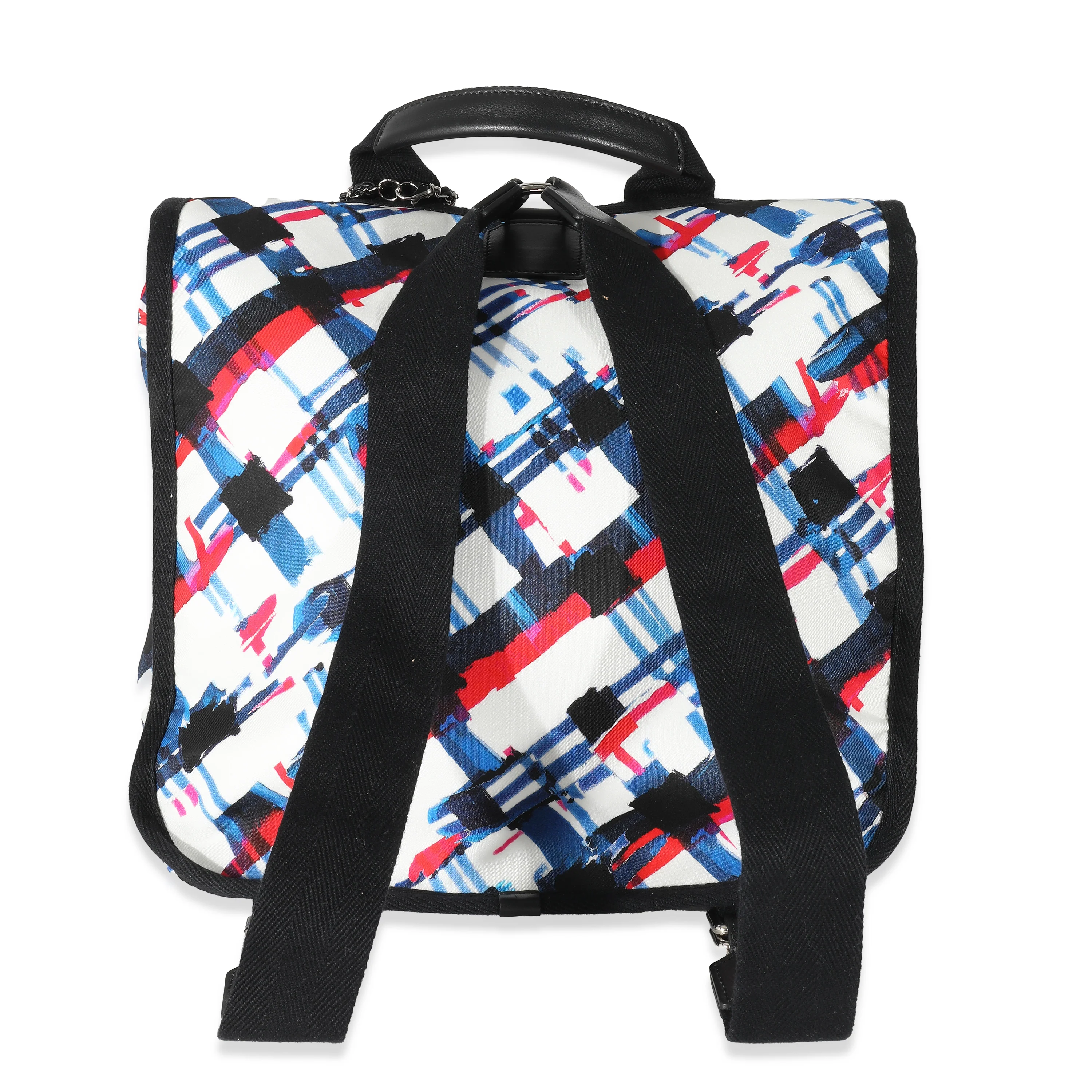 Blue White Red Nylon Airline Backpack - Image 6