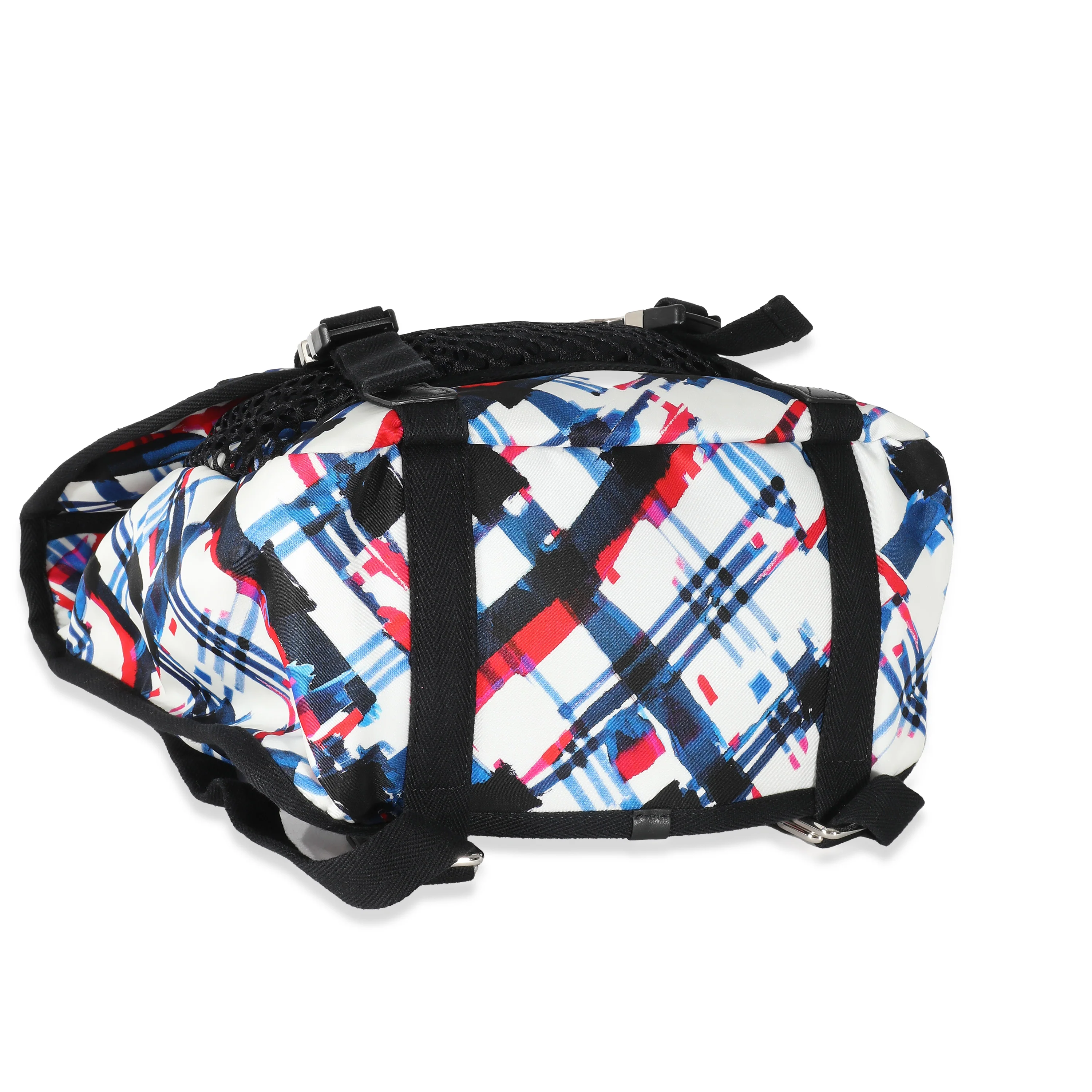 Blue White Red Nylon Airline Backpack - Image 7