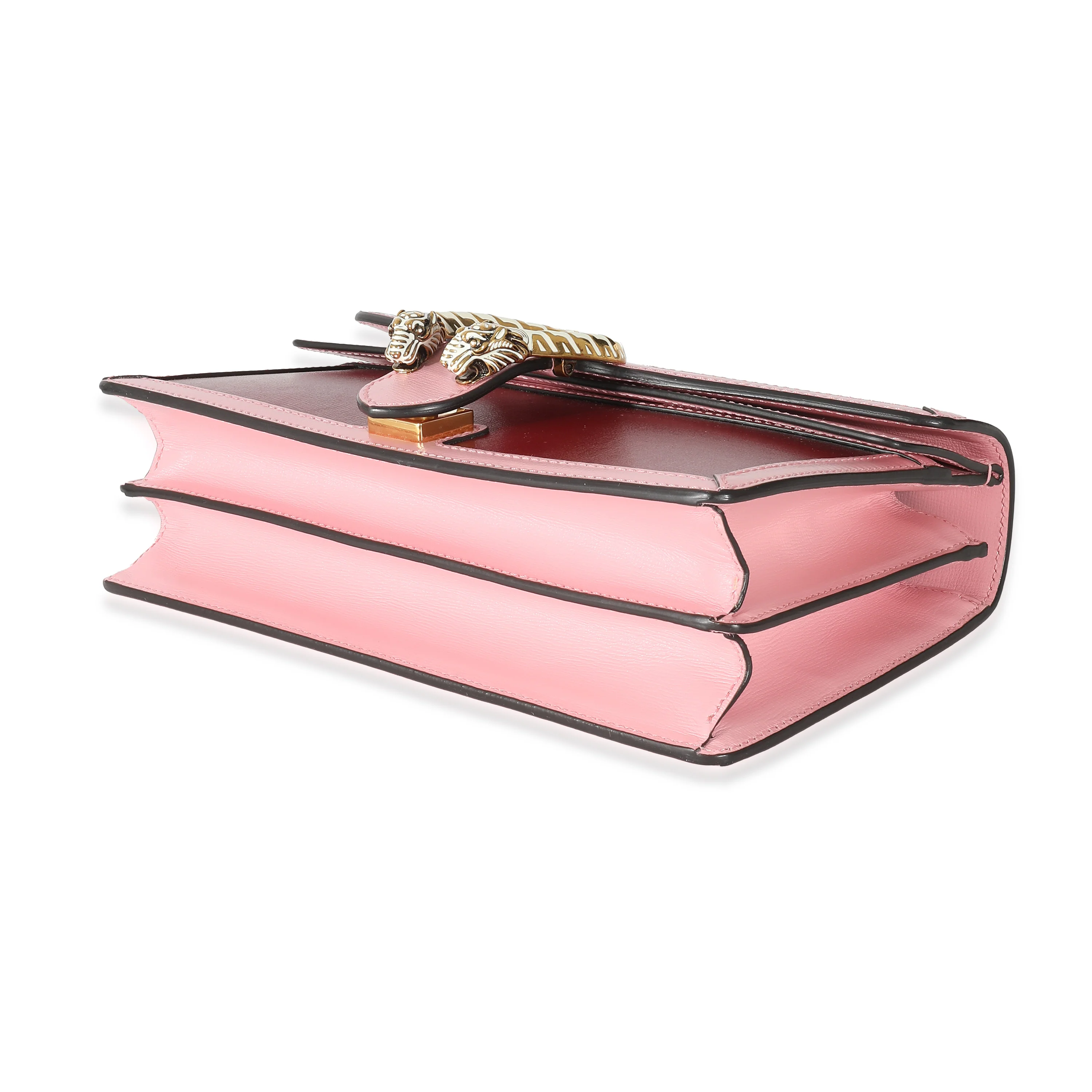 Red Pink Azalea Calfskin Enamel Small Dionysus - Image 4
