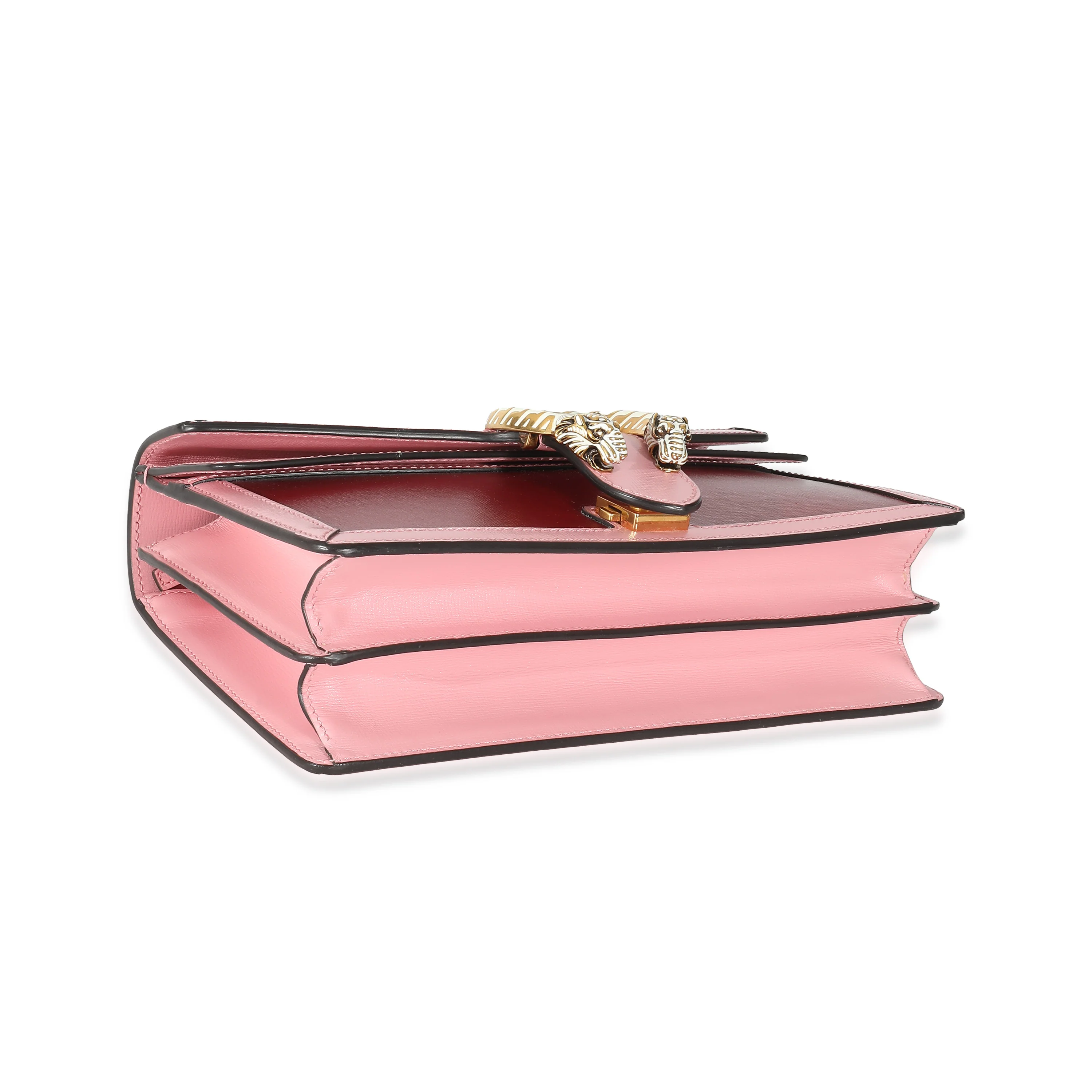 Red Pink Azalea Calfskin Enamel Small Dionysus - Image 7
