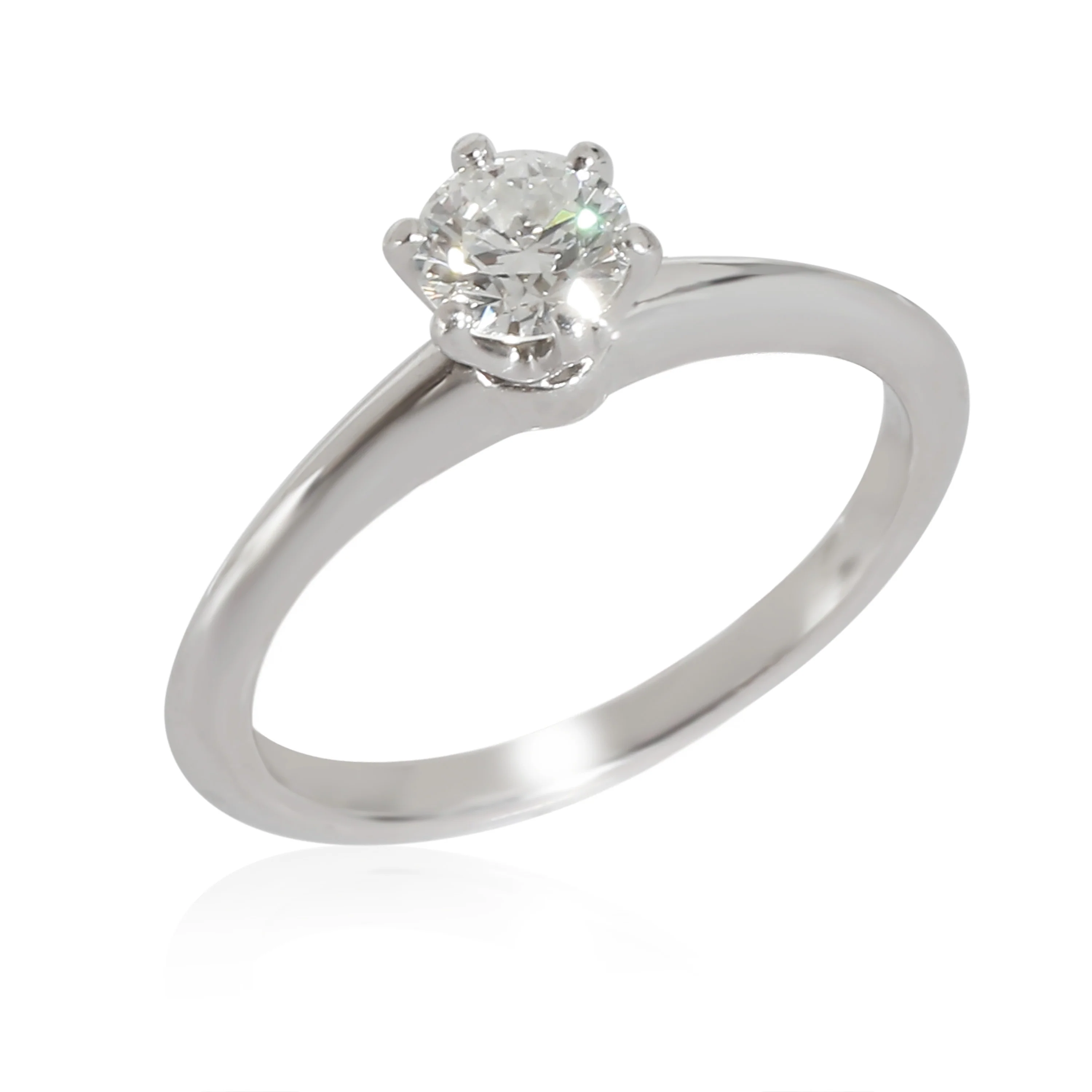 Tiffany & Co. Diamond Engagement Ring in Platinum G VS1 - Image 3