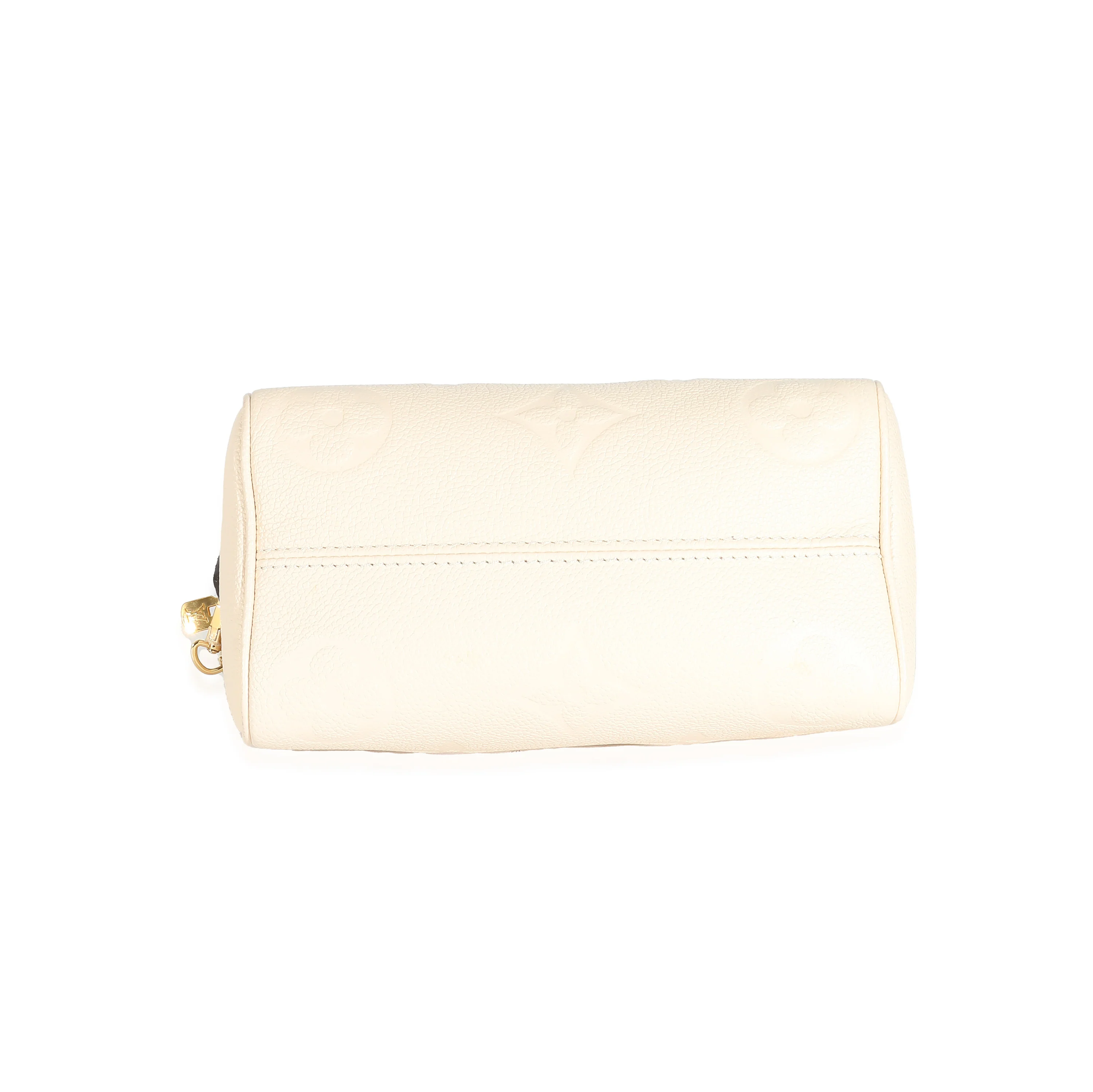 Louis Vuitton Creme Empreinte Speedy Bandoulière 20 - Image 6