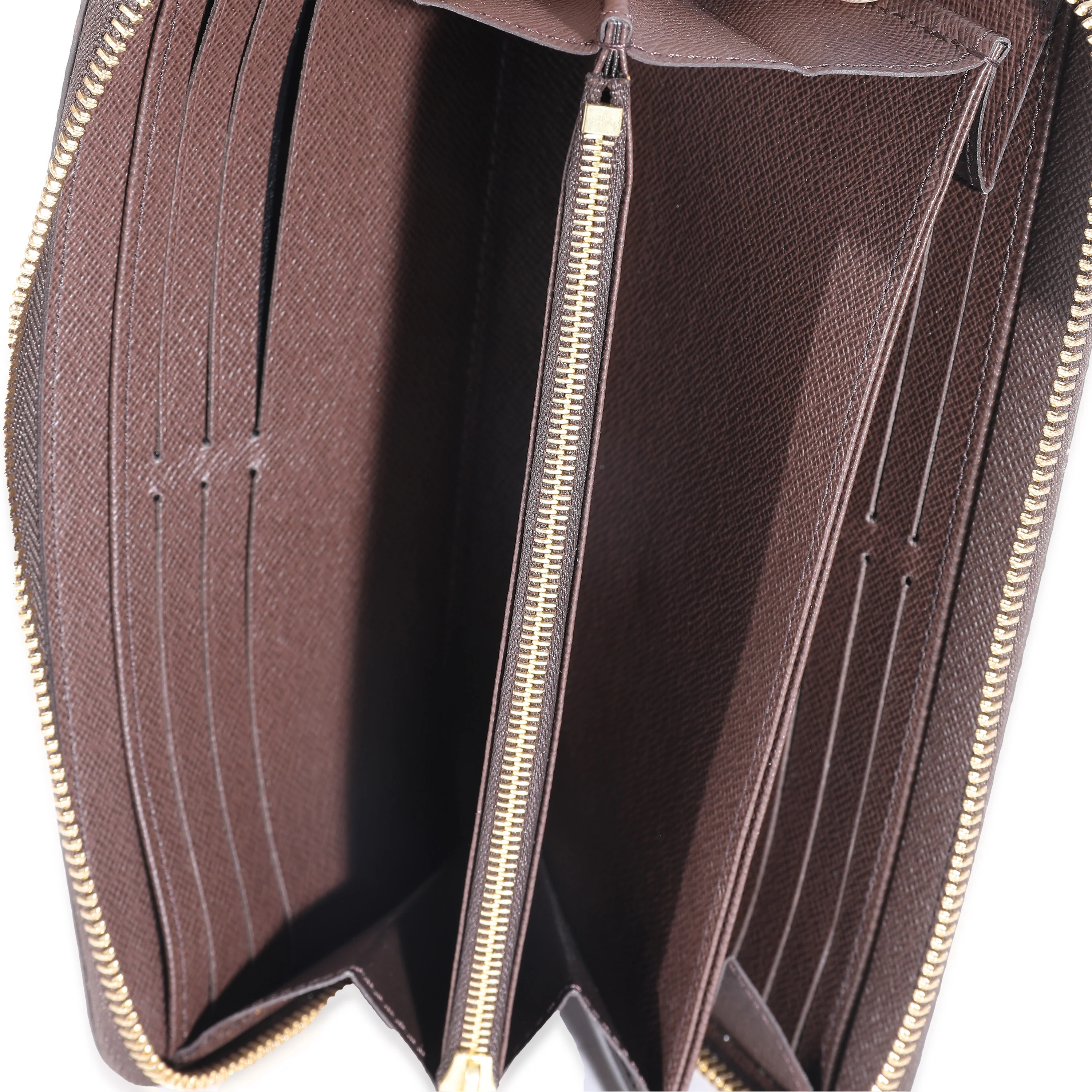 Louis Vuitton Damier Ebene Canvas Zippy Wallet - Image 8