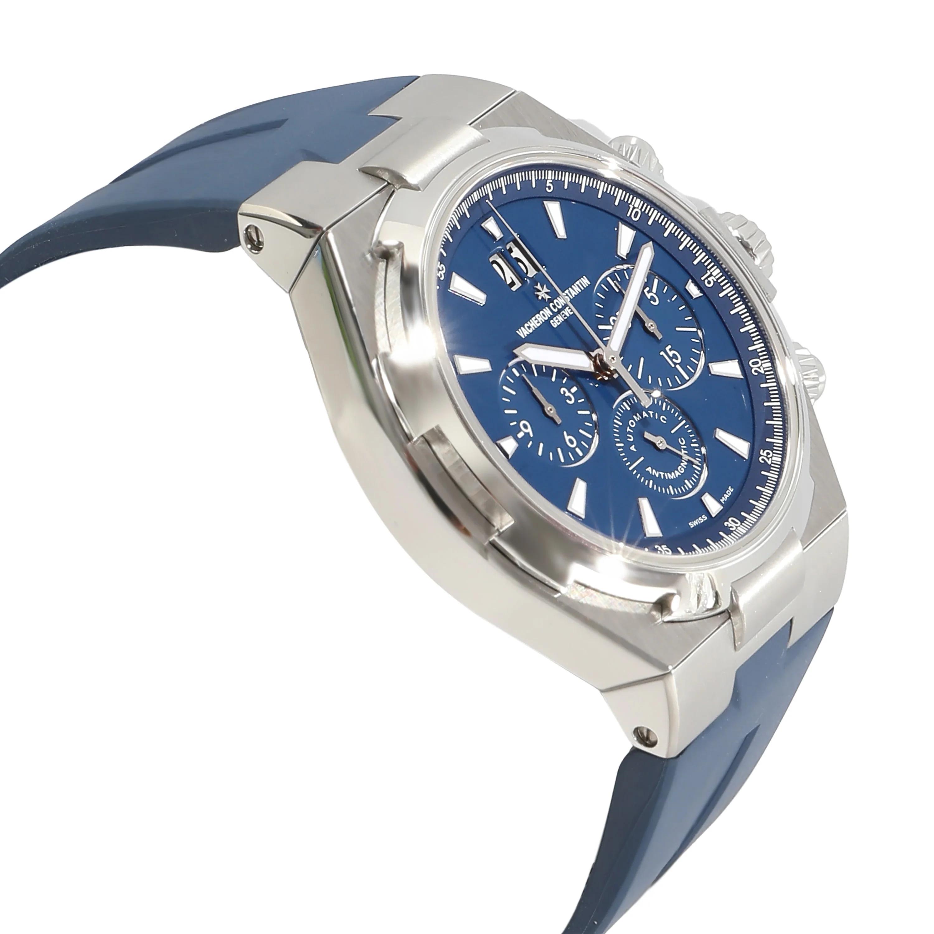 Overseas 49150/000A-9745 Mens Watch in  Stainless Steel - Image 2