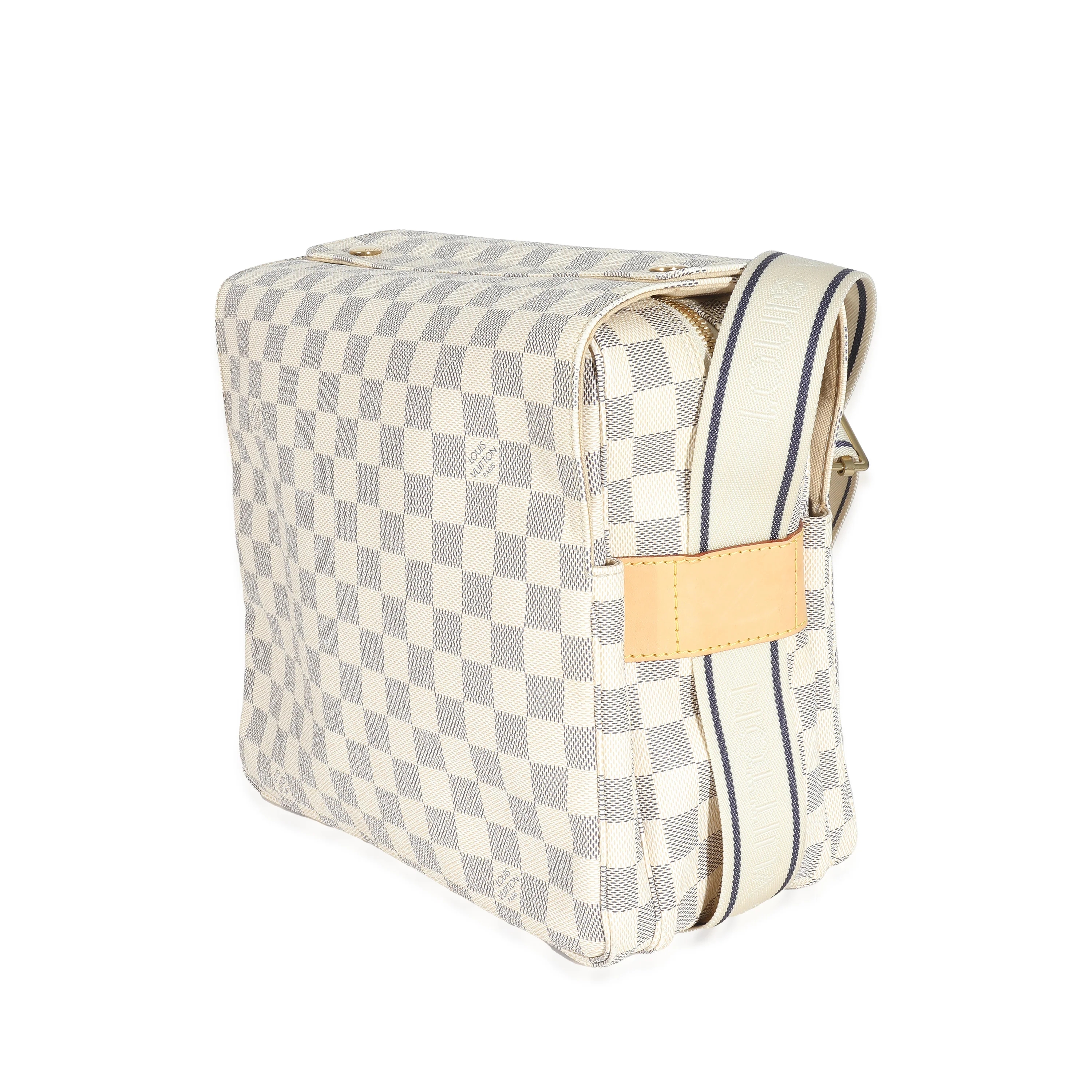 Louis Vuitton Damier Azur Canvas Naviglio Messenger - Image 2
