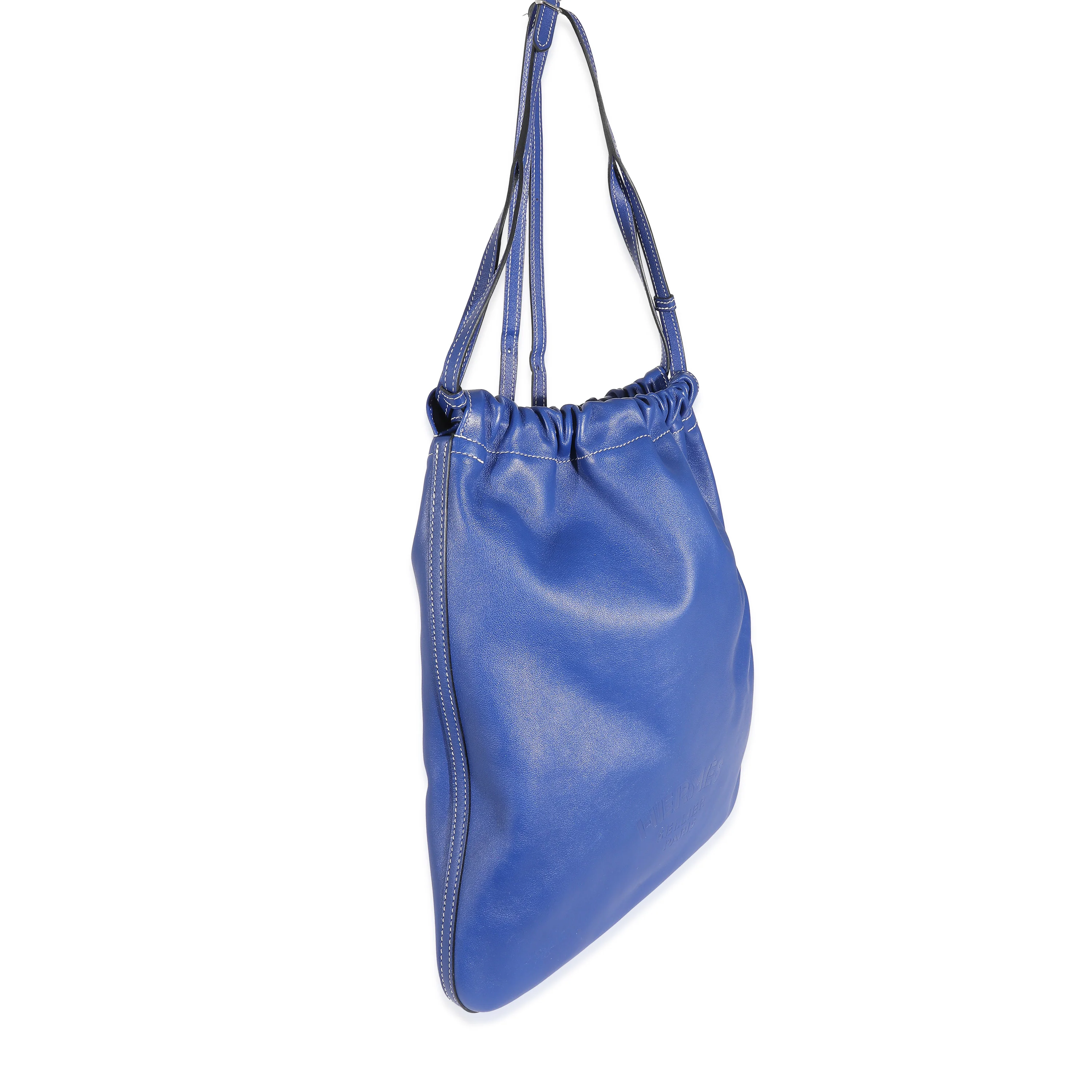 Bleu Electrique Cheri Calfskin Bridado Backpack - Image 7