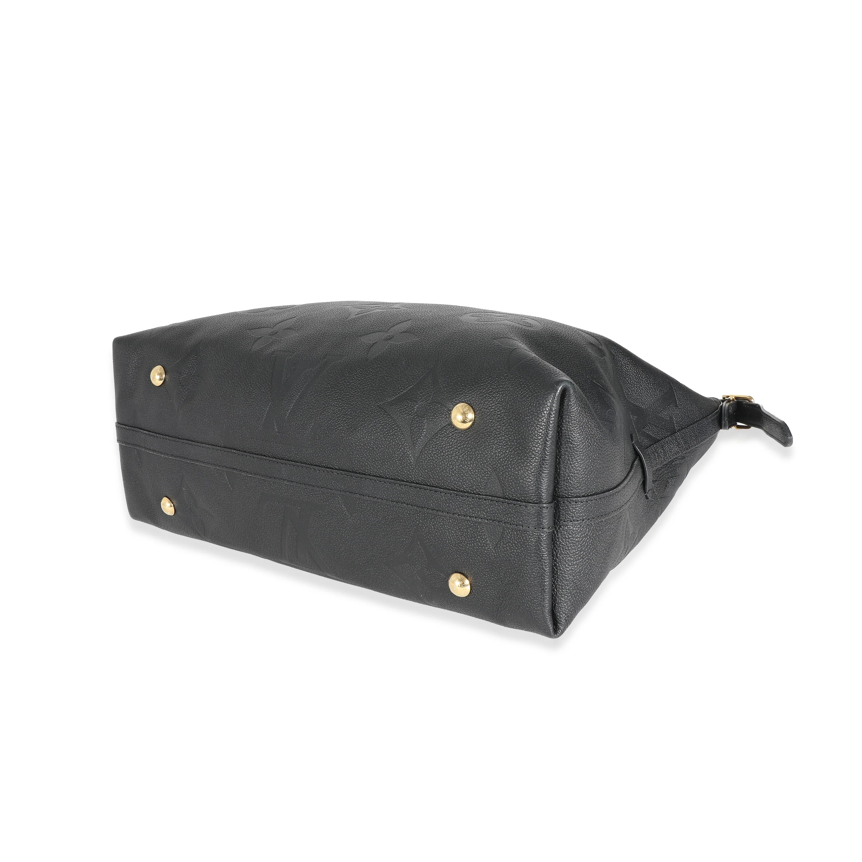 Louis Vuitton Black Monogram Empreinte CarryAll MM - Image 6