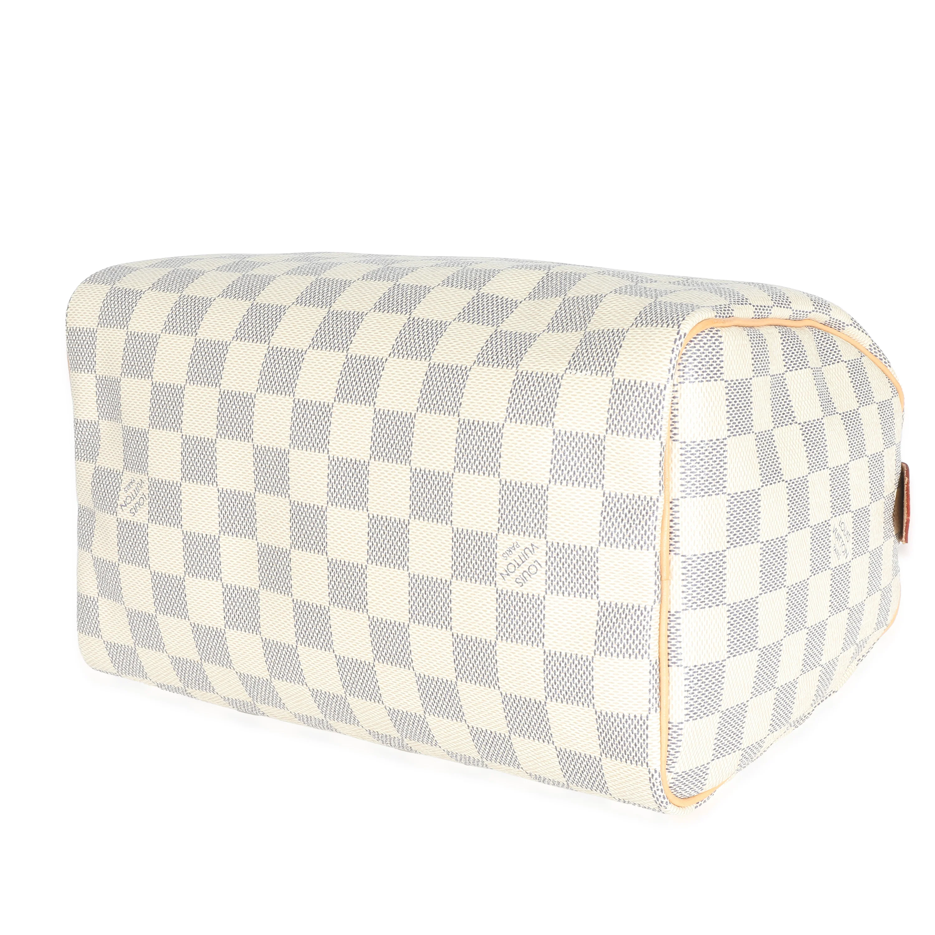 Louis Vuitton Damier Azur Canvas Speedy 25 - Image 5