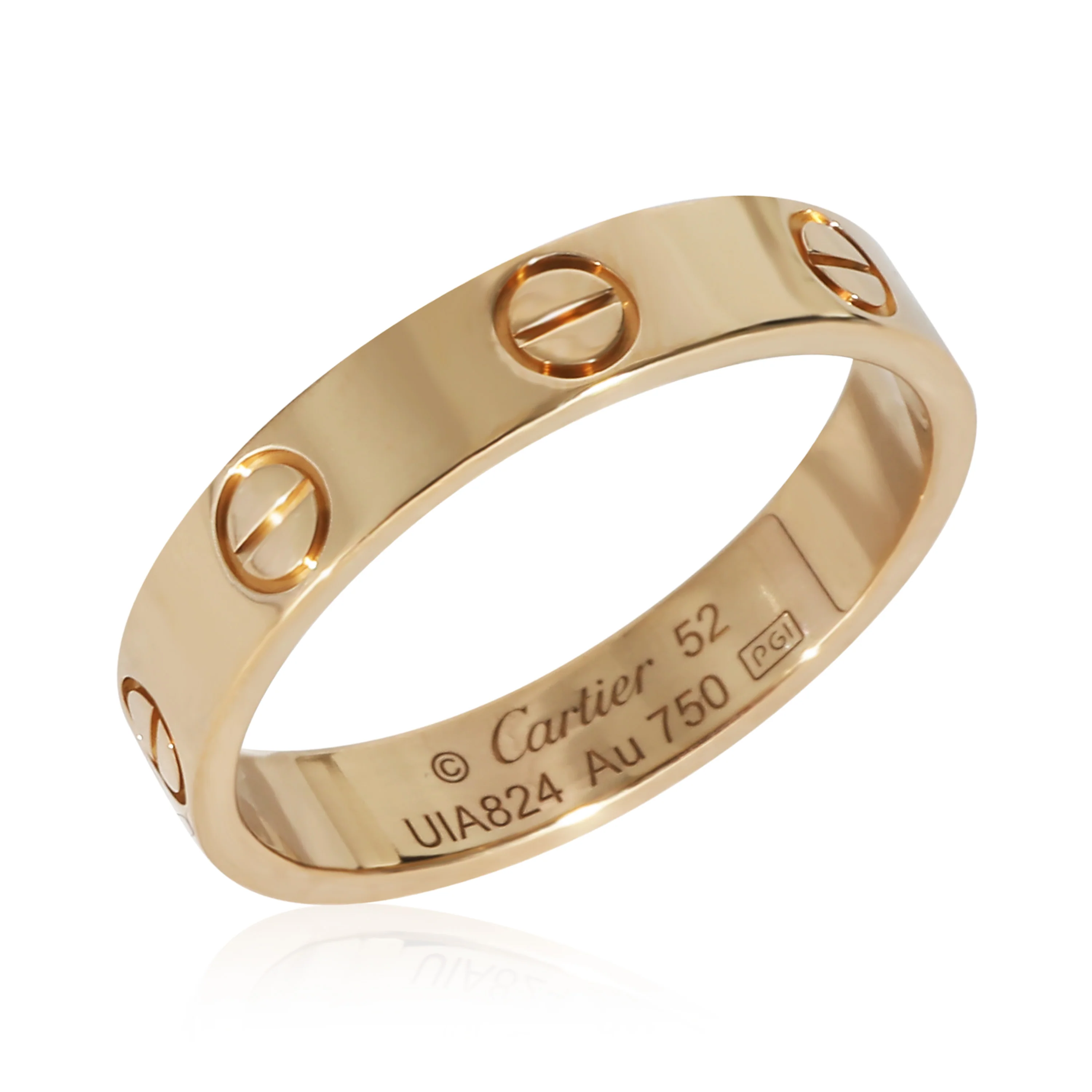 Cartier Love Wedding Band in 18K Yellow Gold - Image 2