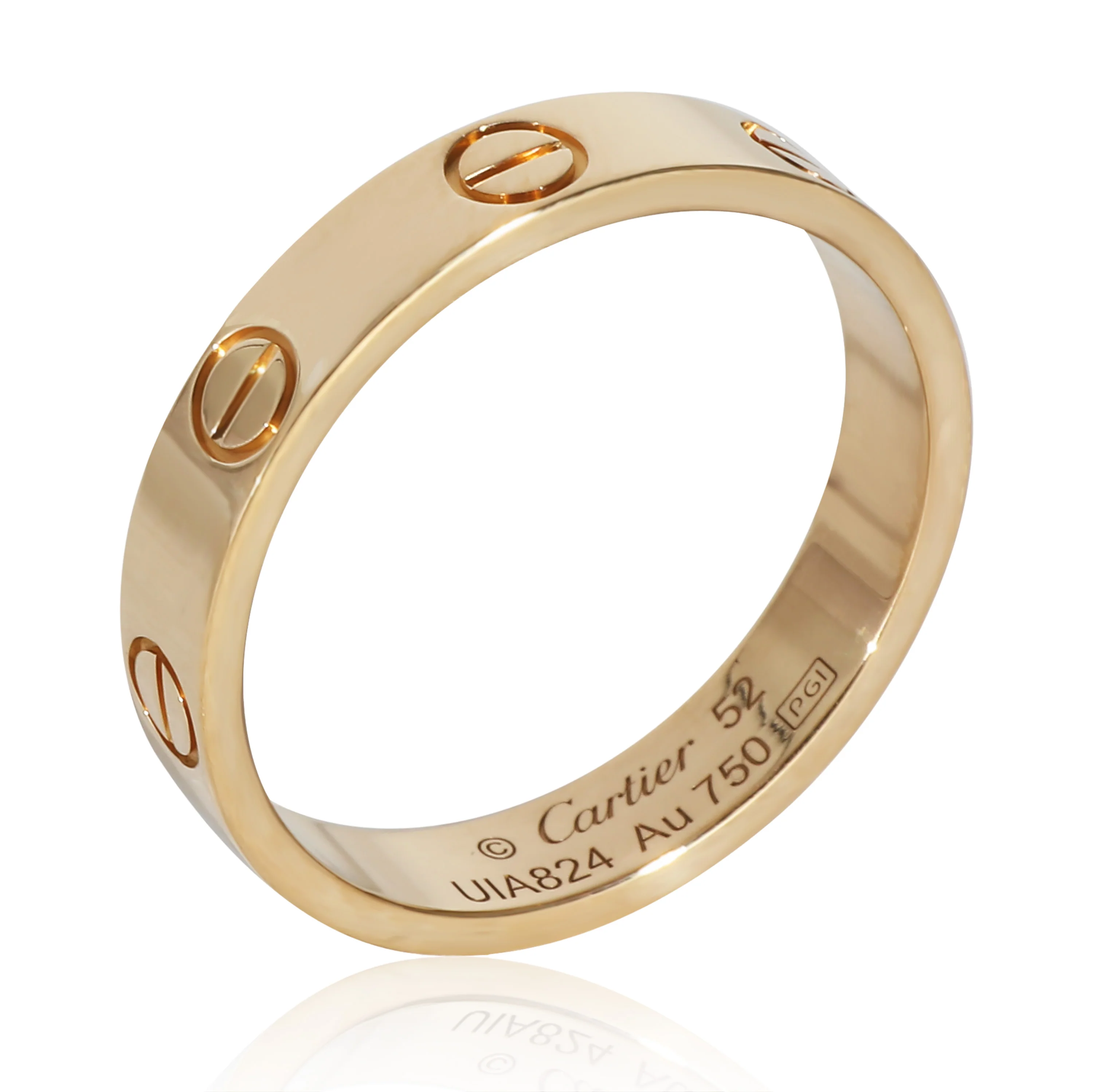 Cartier Love Wedding Band in 18K Yellow Gold - Image 5